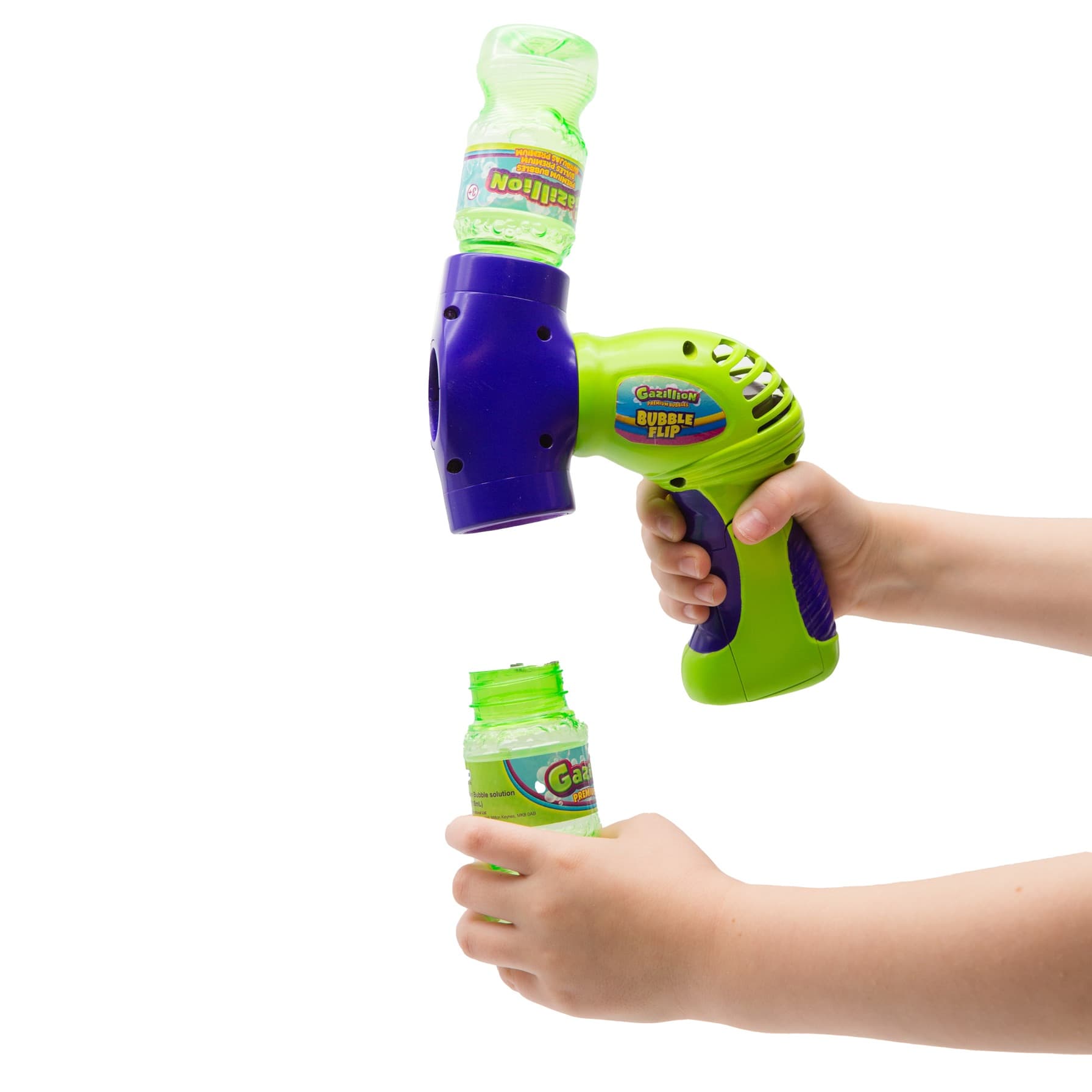 Gazillion Battery-Operated Bubble Flip Blaster(118 ml)