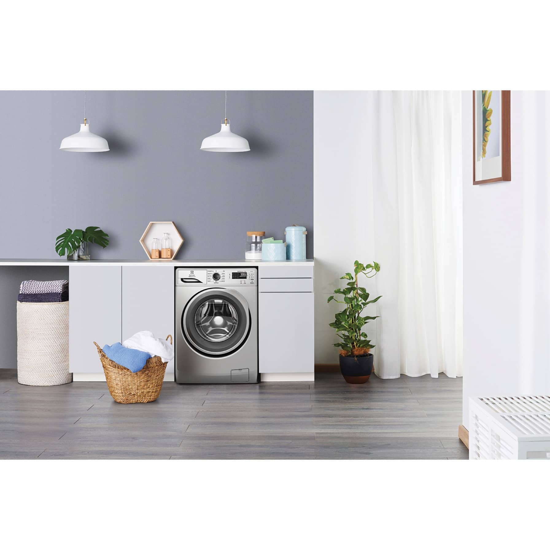 Electrolux 8 Kg Freestanding Front Load Washing Machine, EWF8241SS5 (1200 rpm) 