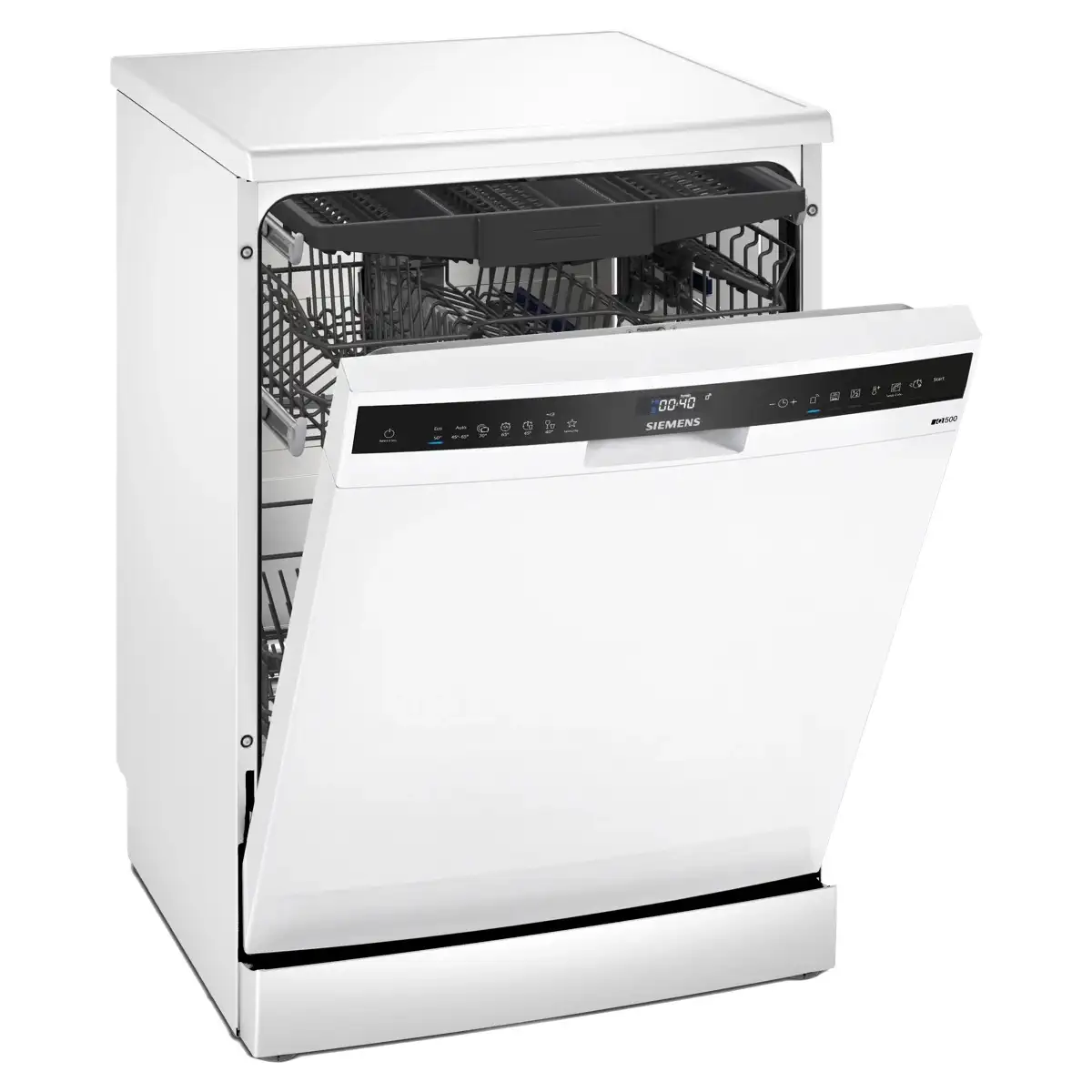 Siemens iQ500 Freestanding Dishwasher, SN25HW76MM (14 Place Settings, White)