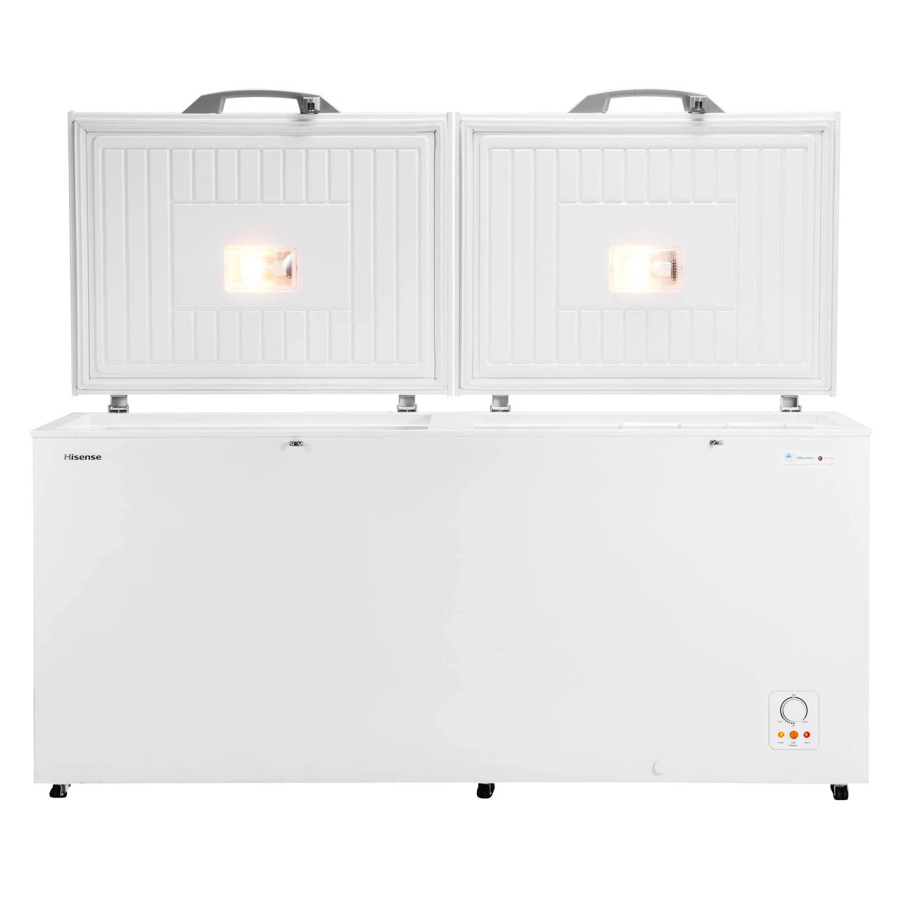 Hisense Freestanding Double Door Chest Freezer, FC-66DD4SA  (660 L)