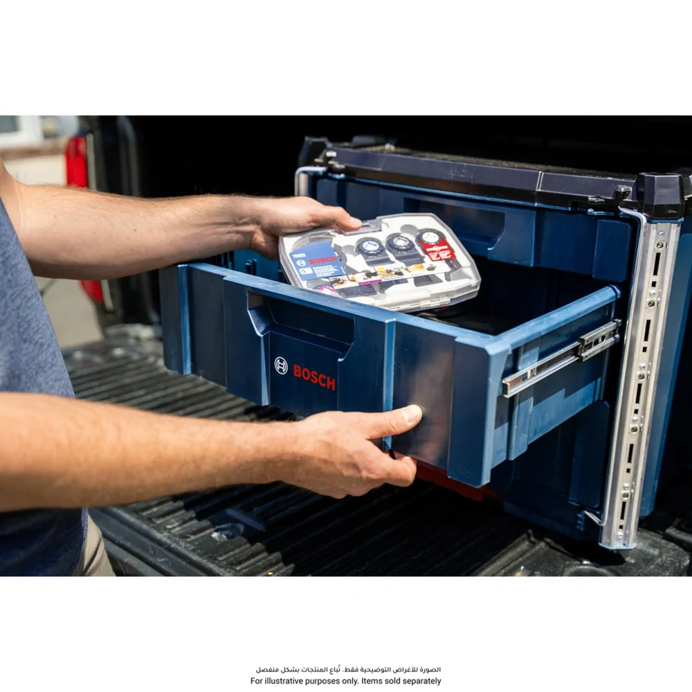 Bosch PRO 3-Drawer L-BOXX Contractor Carrying Case System (55.9 x 43.2 x 47.6 cm)