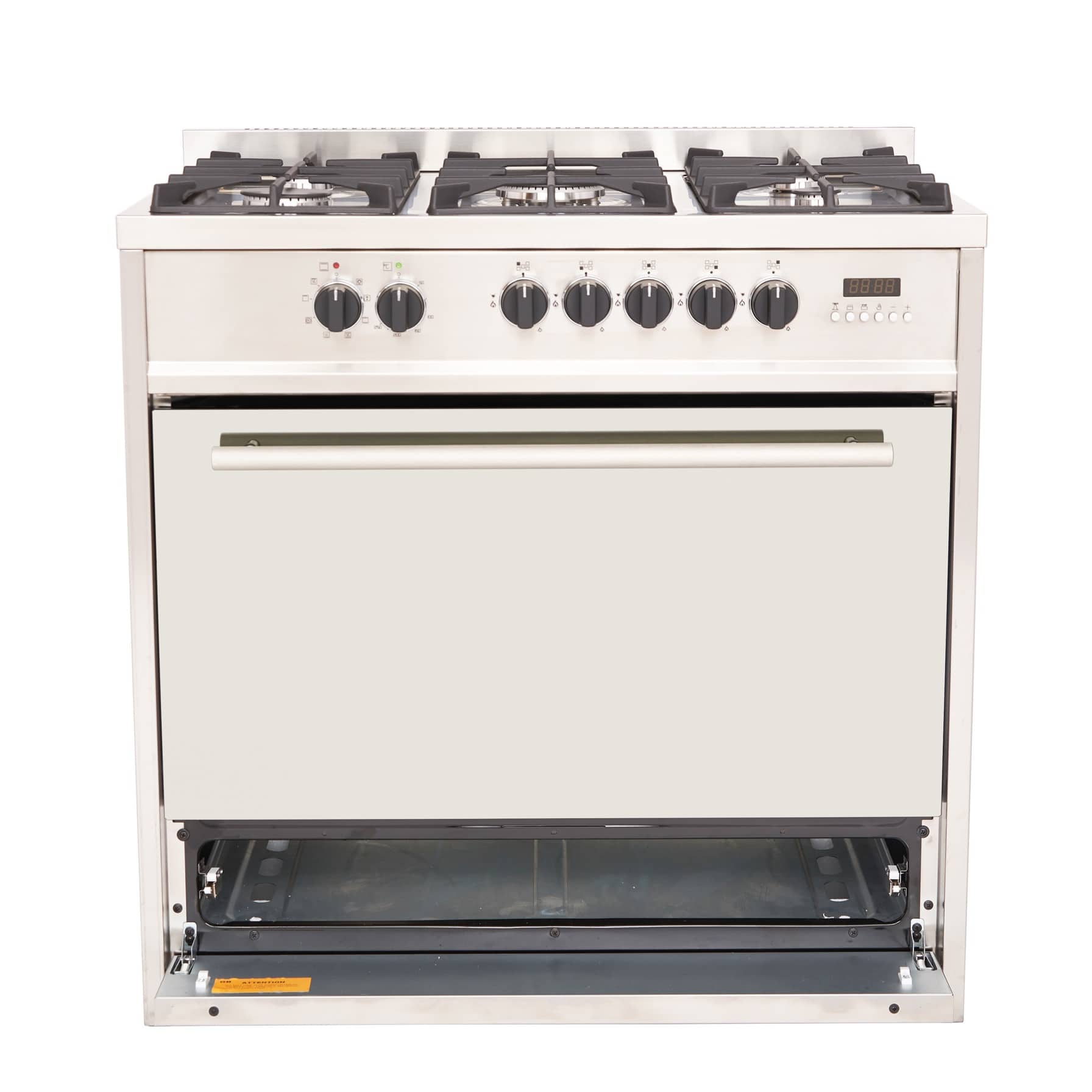 Hoover Freestanding 5-Burner Gas Cooker W/Electric Oven, HMC-M95E-01X (85 x 90 x 60 cm)