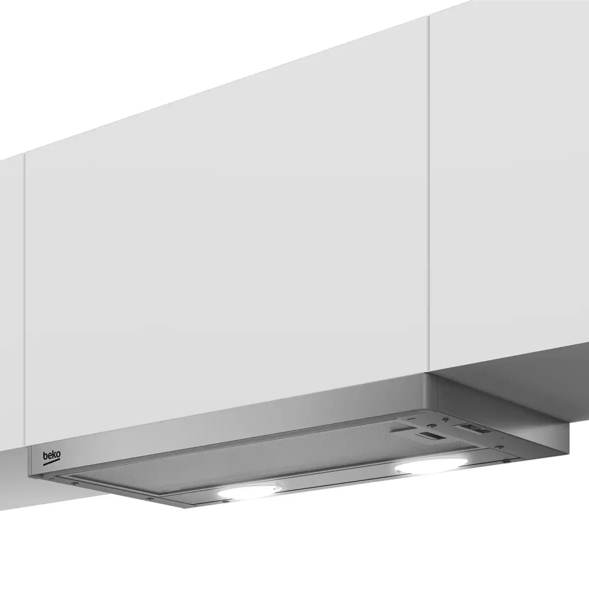 Beko Built-In Wall-Mounted Chimney Hood, CTB 6250 XH (Silver, 30 x 59.8 x 19.8)
