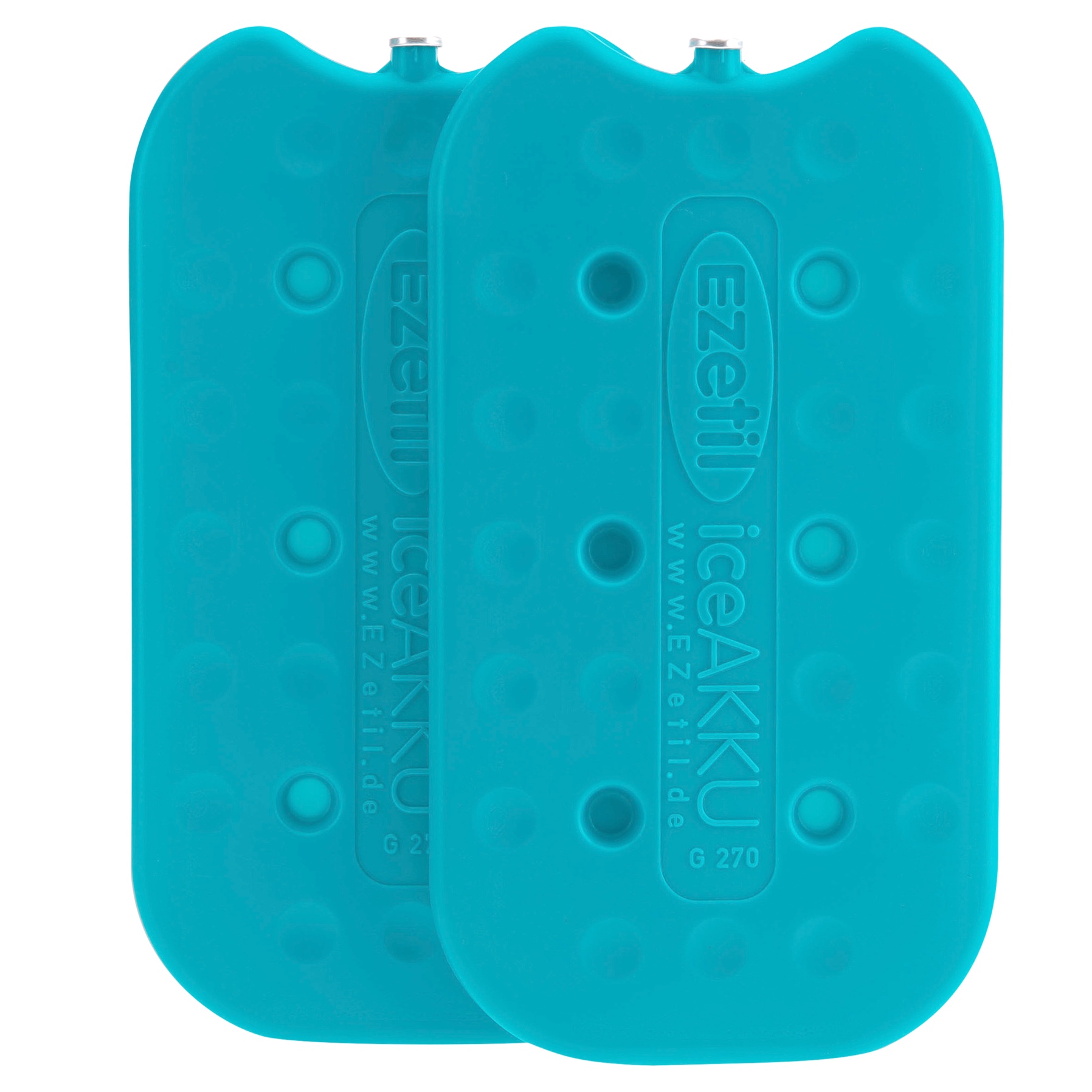 Ezetil Ice Pack Extra Flat Speed Cool (Pack of 2, 245 g, Blue)