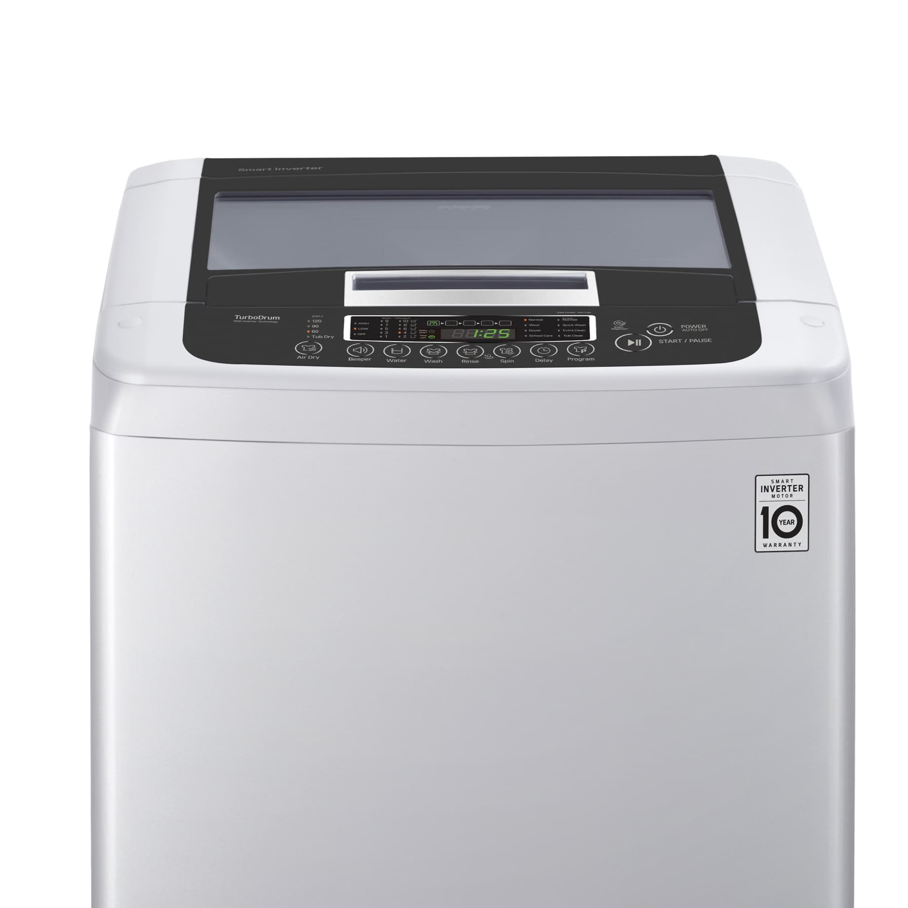 LG 9 Kg Freestanding Top Load Washing Machine, T1369NEHTF