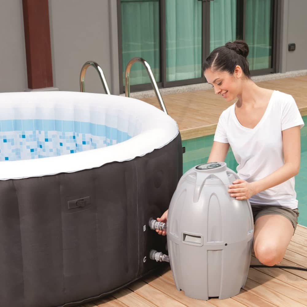 Bestway Lay-Z-Spa Miami Inflatable Hot Tub (180.3 x 66 cm)