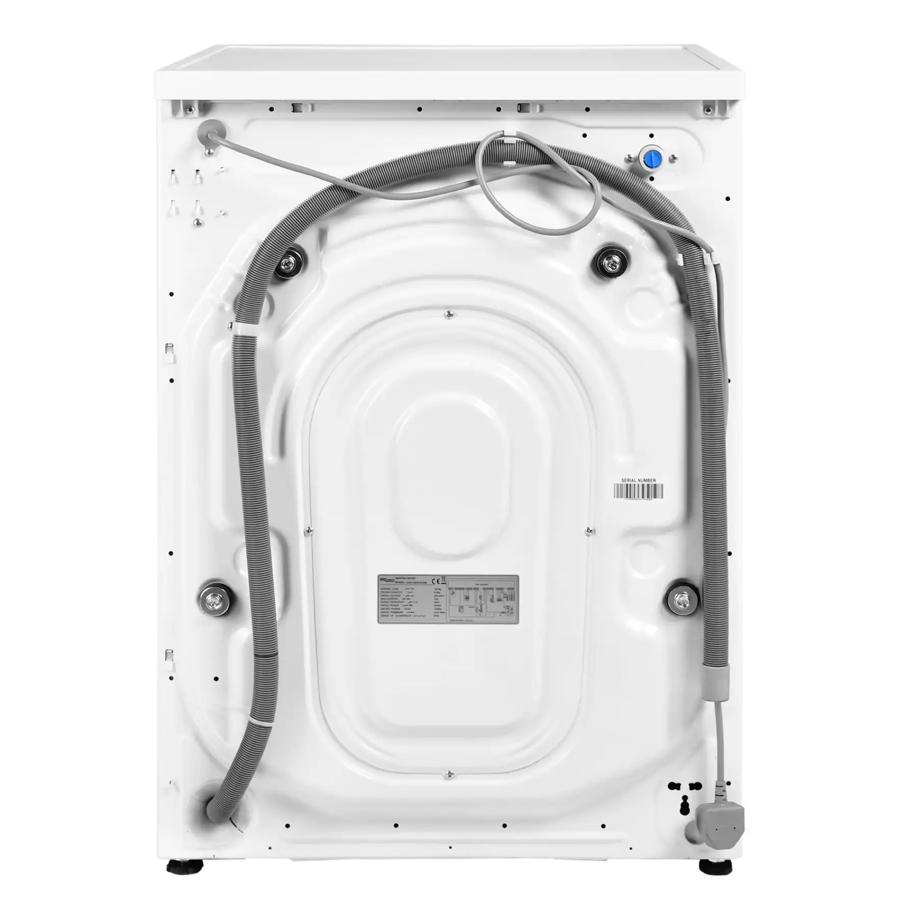 Super General 12 Kg Front Load Washer Dryer, SGW12600CRCMB (8 Kg Dry, 1400 rpm)
