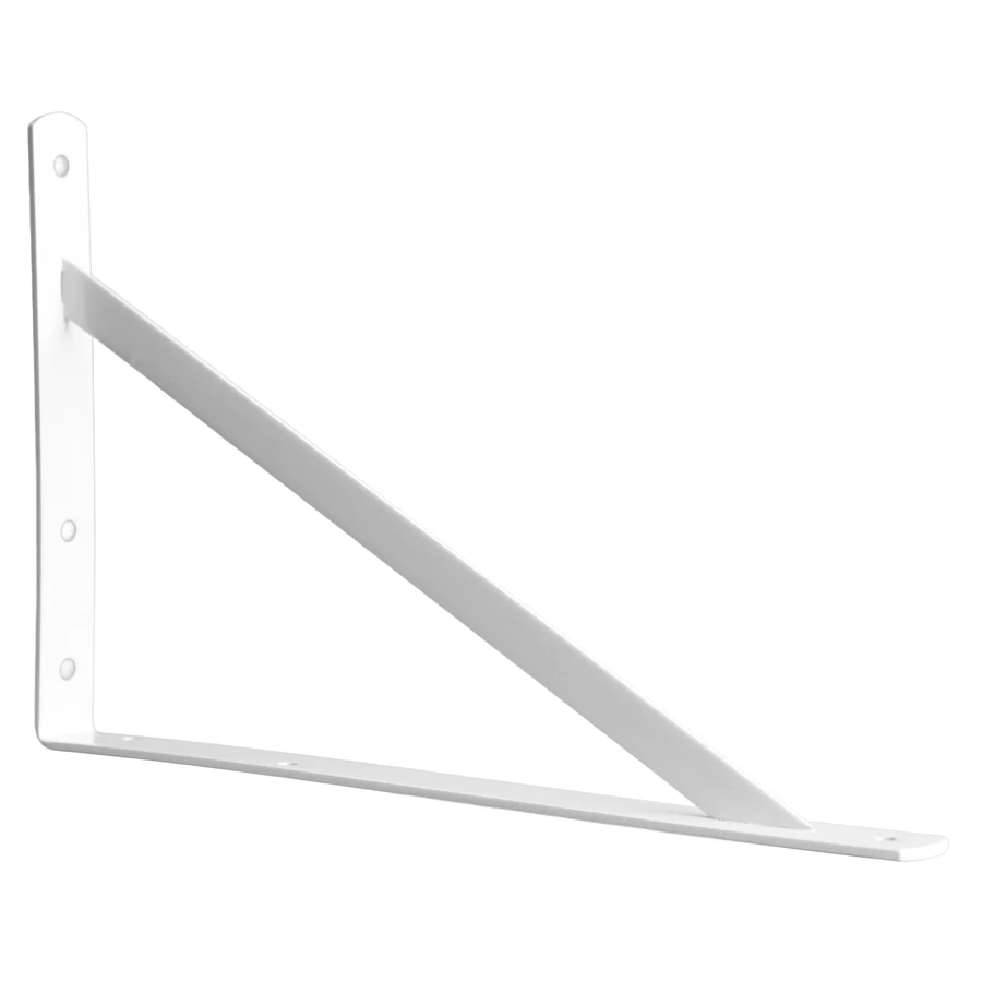 Ace Heavy Duty Shelf Bracket (White, 40 x 28 cm)