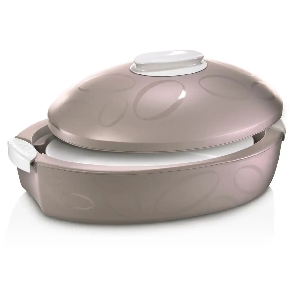 Enjoy Server Oval Gourmet (3 L, Hazelnut)