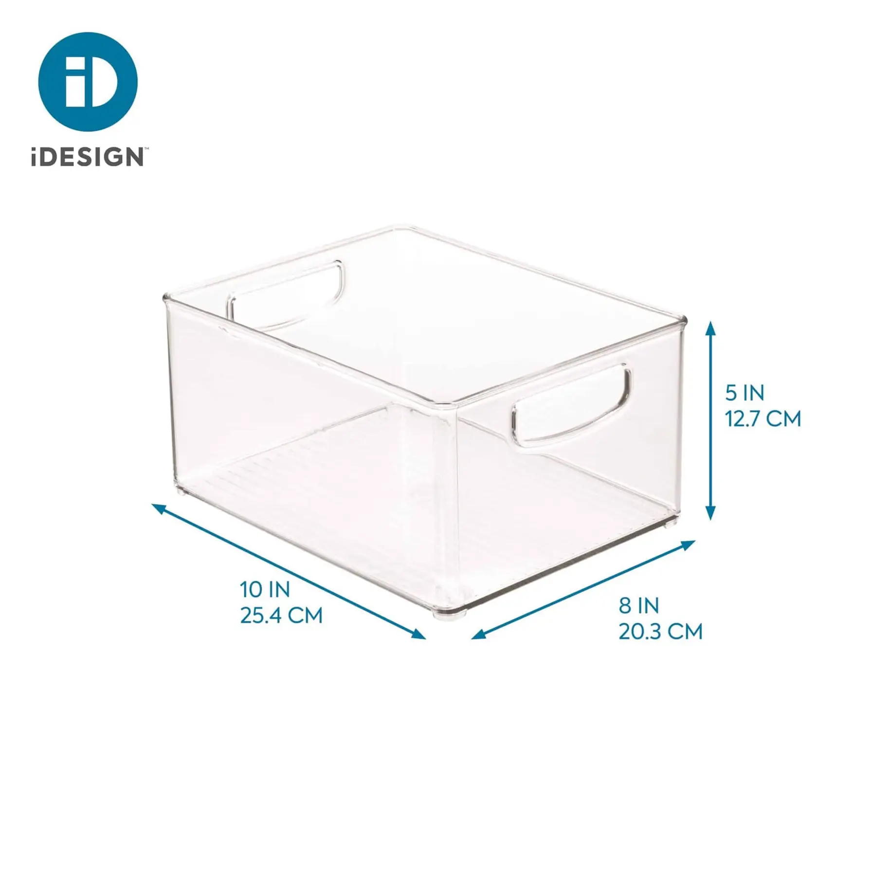 iDesign Linus Storage Bin (25.40 x 20.32 x 12.70 cm)