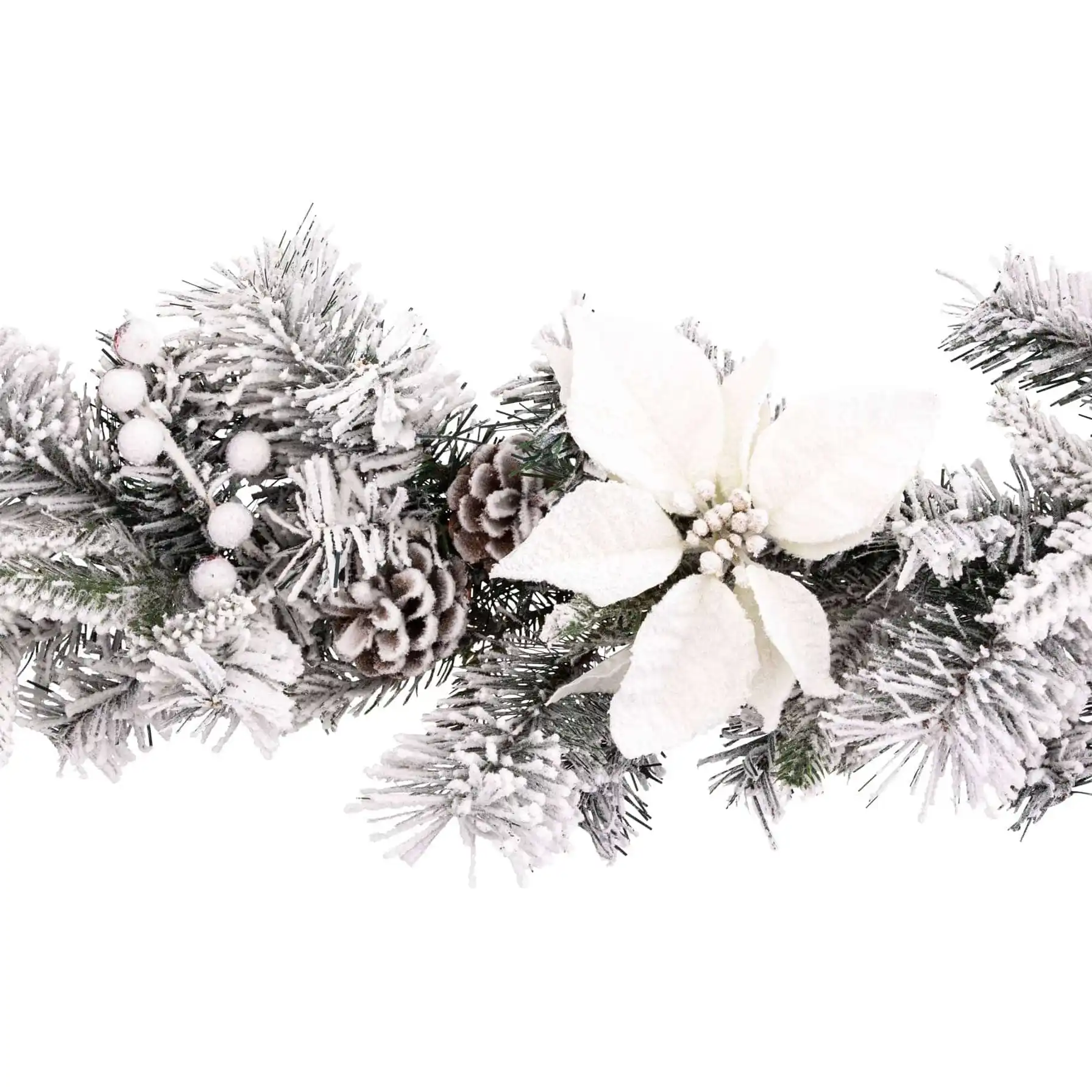 Atmosphera Flocked Garland (25 x 200 cm)