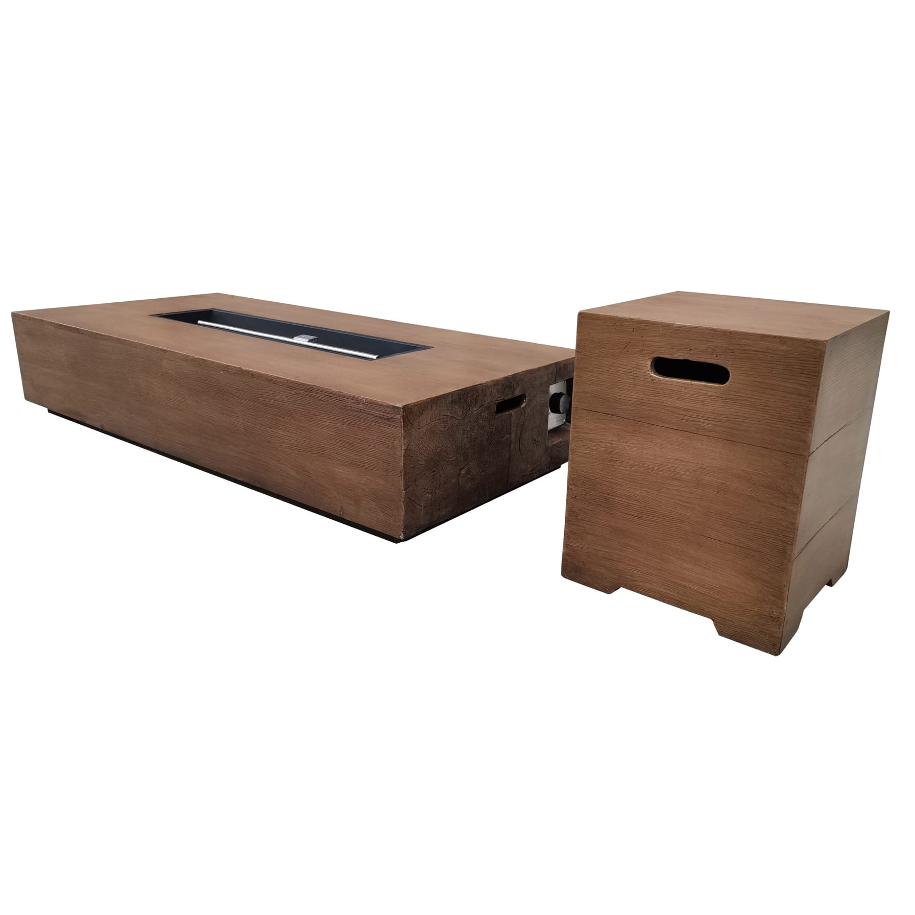 Rectangular Gas Firepit, TM17012 (152.4 x 37 x 30.7 cm)