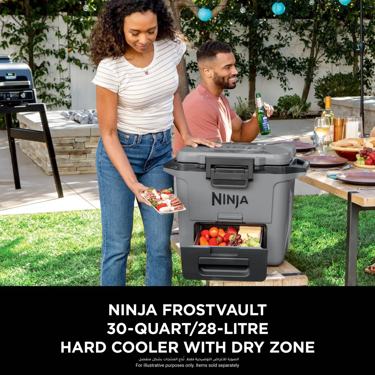 Ninja FrostVault Hard Cooler with Dry Zone (28 L)