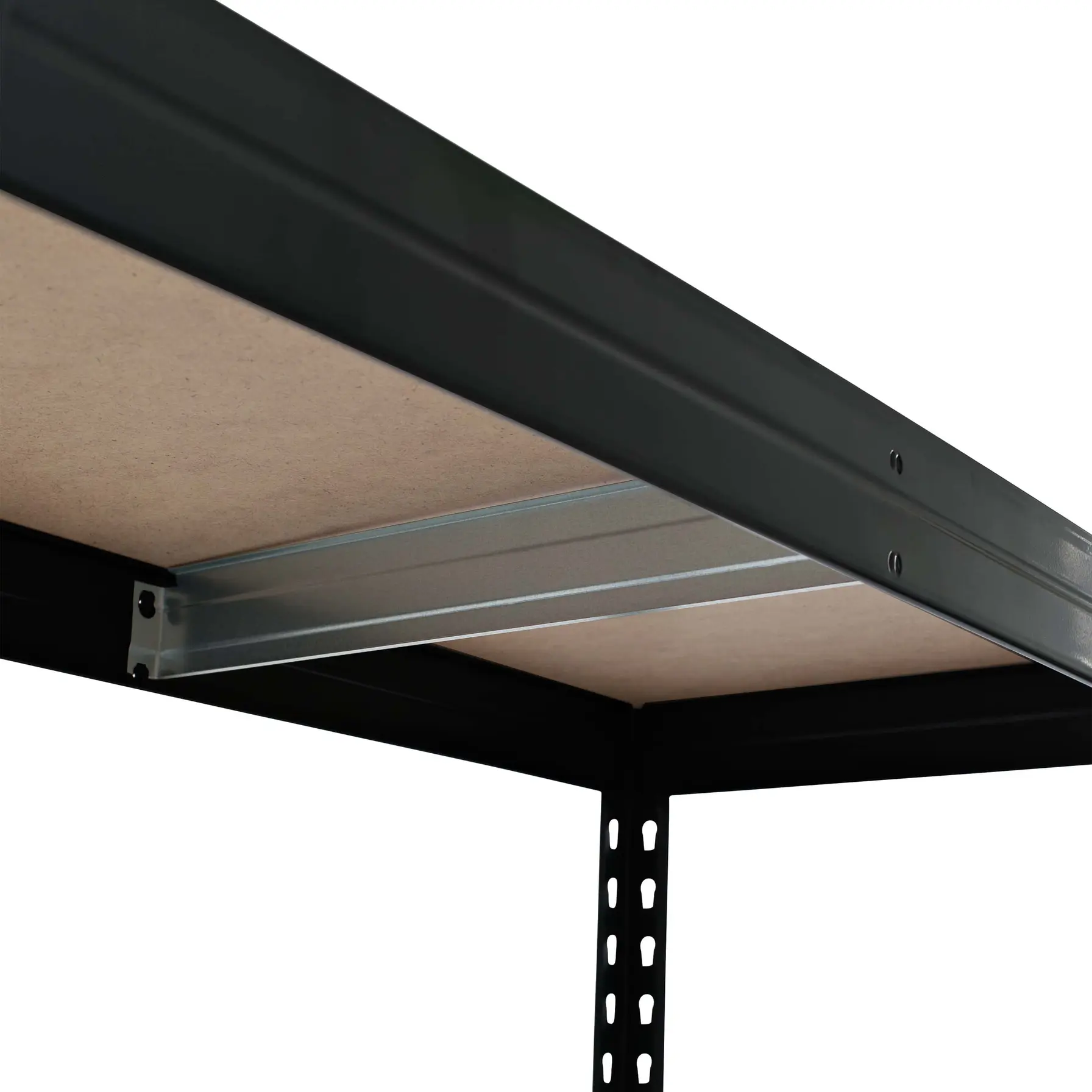 GoodHome Rand 2-Tier Metal Shelf (60 x 97 x 90 cm)