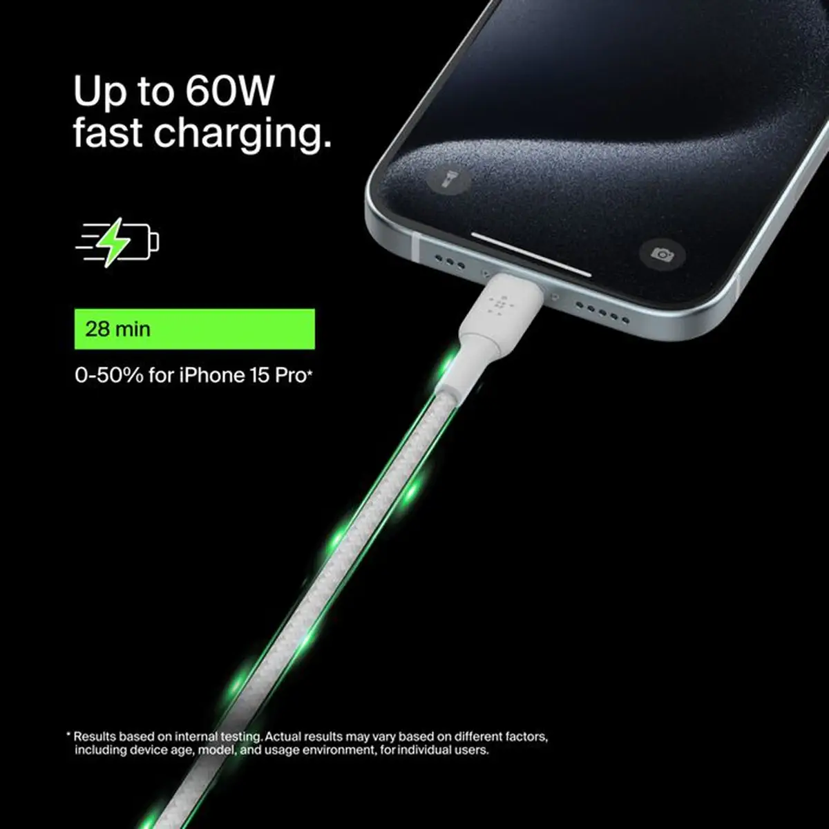 Belkin BoostCharge A to C USB Cable (1 m, White)