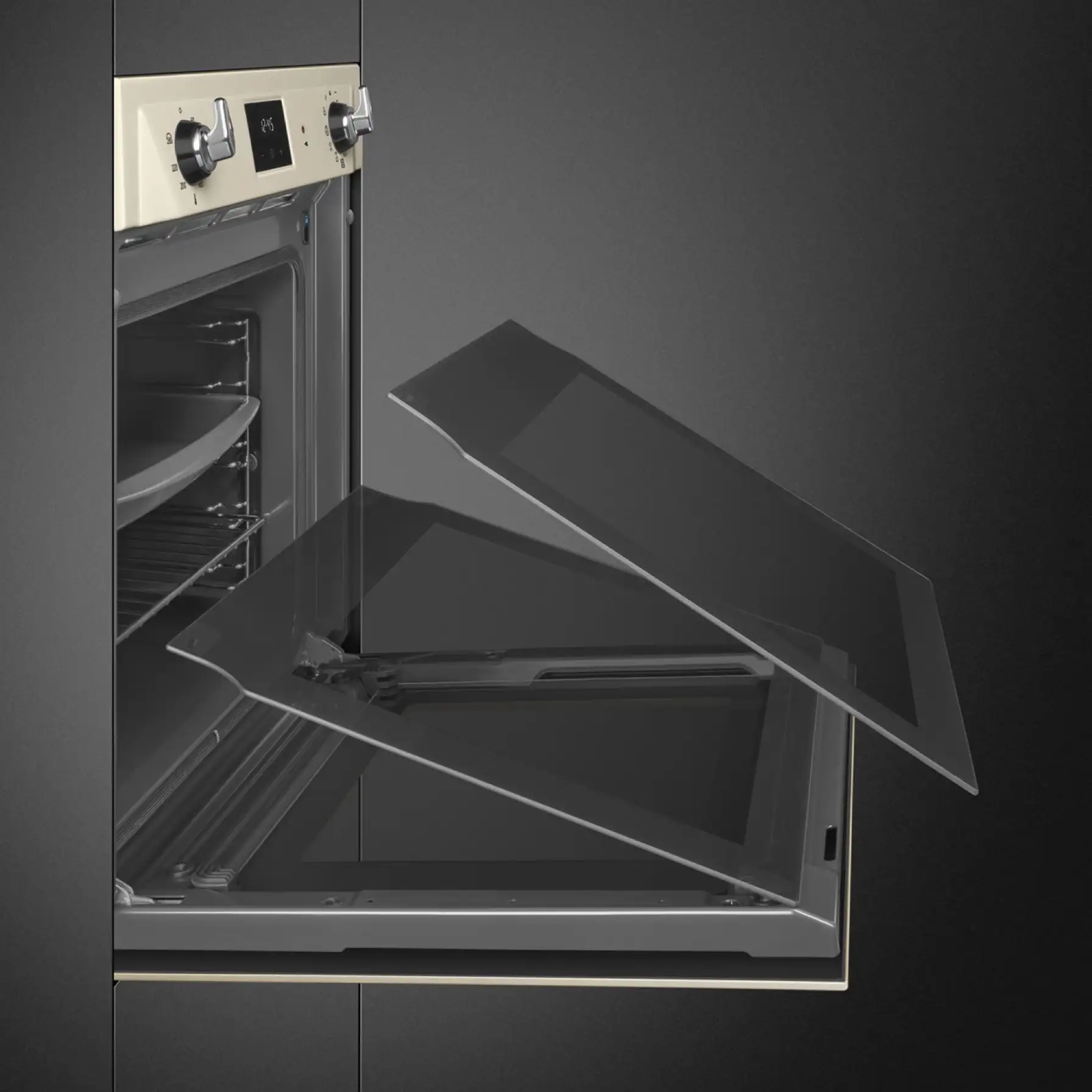 Smeg Victoria Aesthetic Thermo-Ventilated Built-In Electric Oven, SOP6900TP (68 L; 59.2 x 59.7 x 54.8 cm)