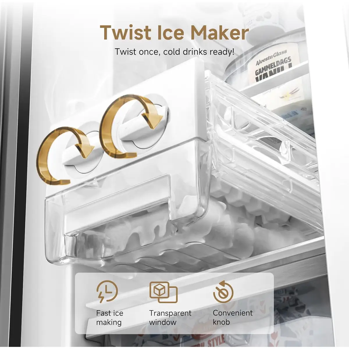Dreame Side By Side Refrigerator, DRS808ASC (808 L, Silver)