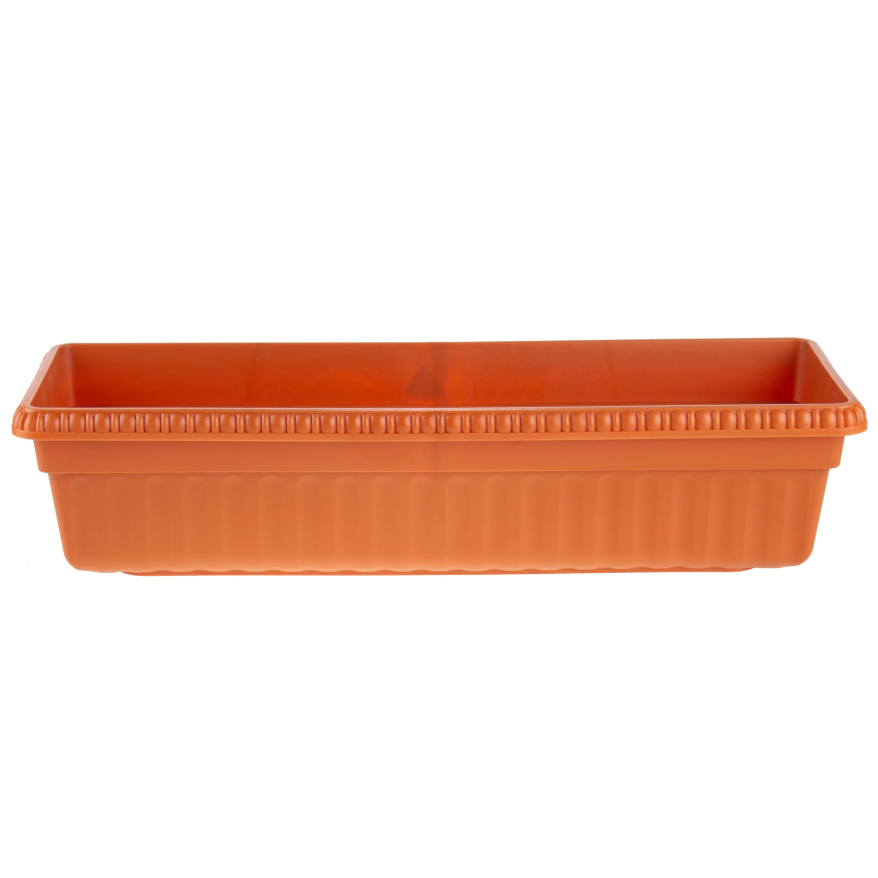 Plastic Rectangle Plant Pot (63.5 x 21.5 x 14.5 cm)