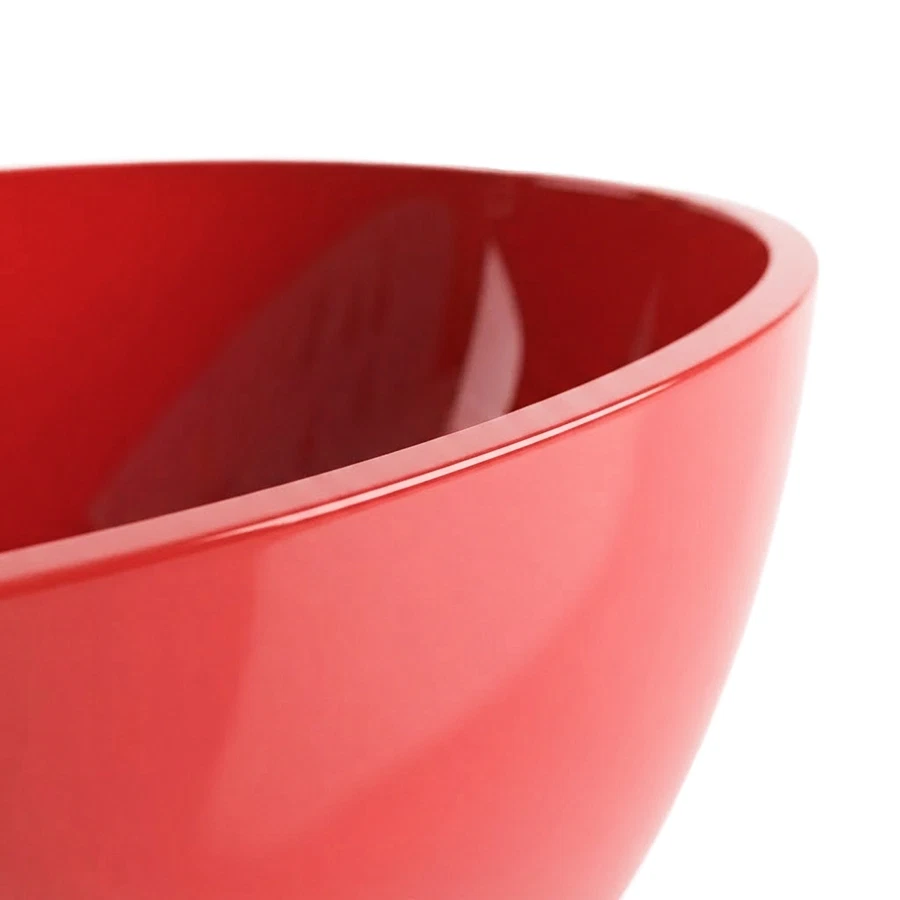 Bold Celin Bathtub Red Polymarble (170 x 85 x 56 cm, Red)