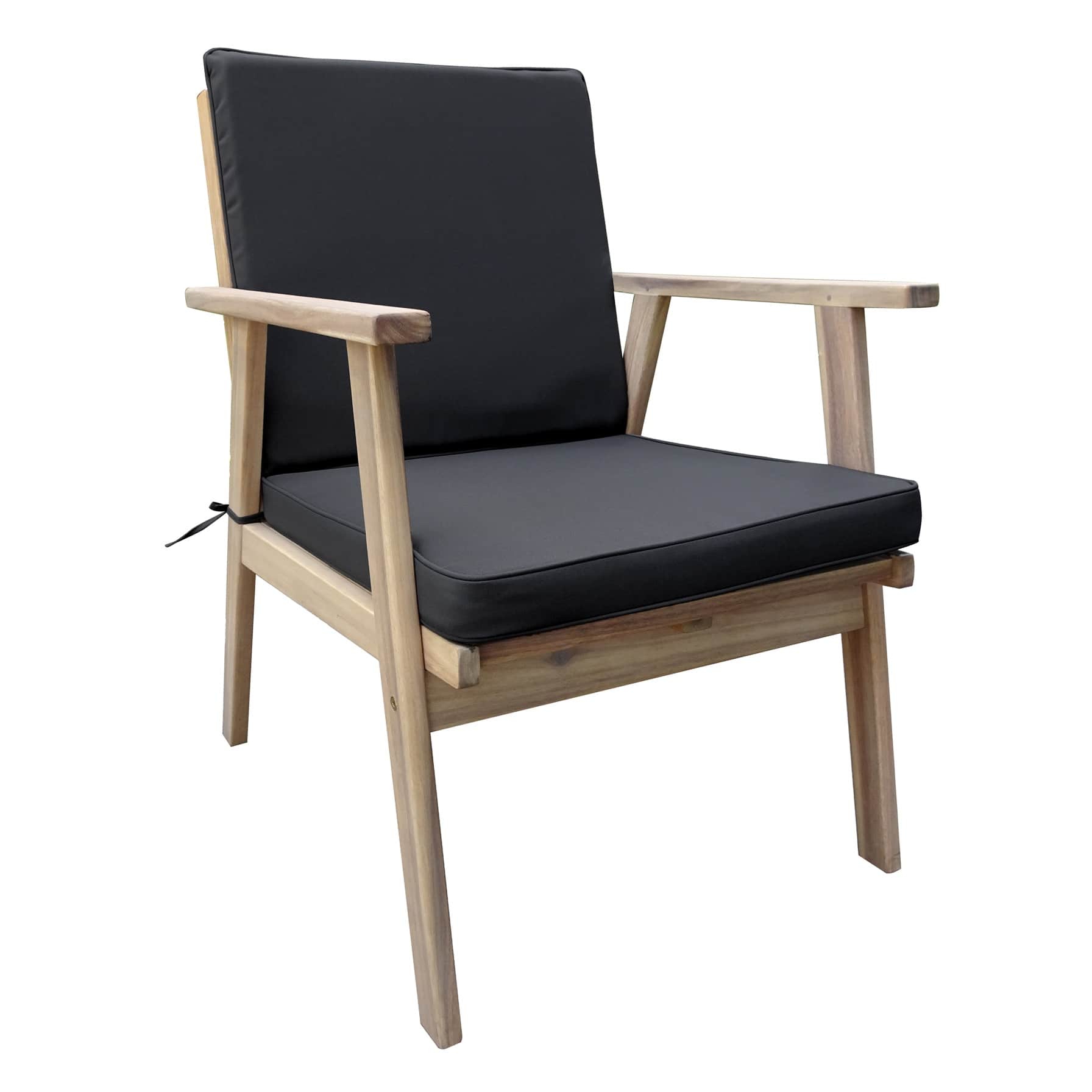 Caribes 4-Seater Acacia Wood Sofa Set
