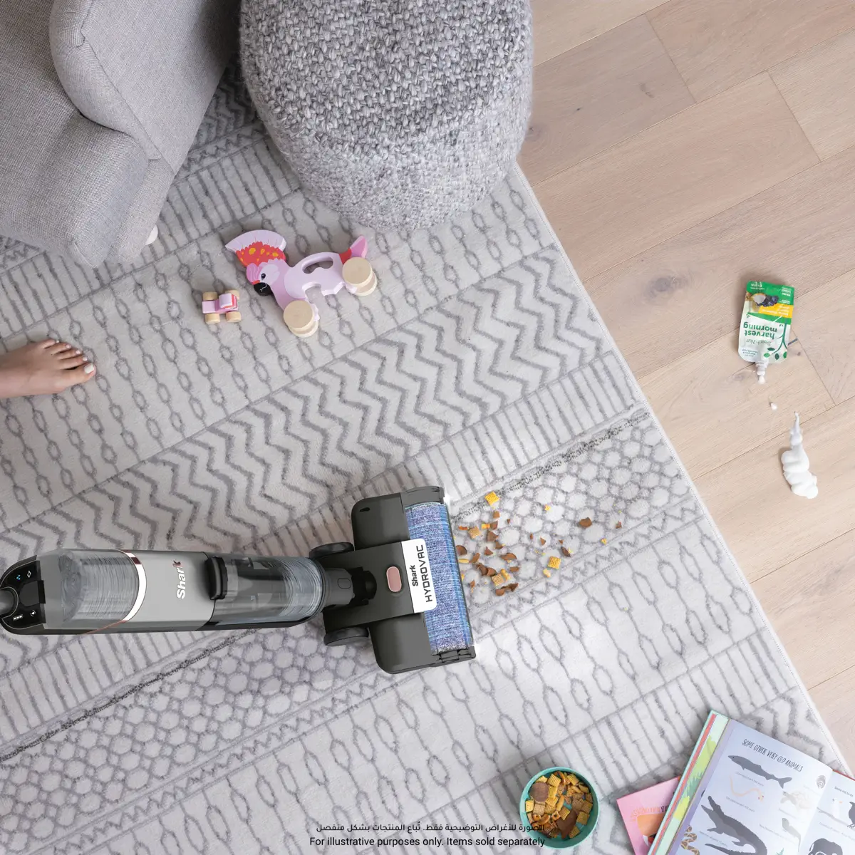 Shark HydroVac Cordless Hard Floor Stick Vacuum Cleaner, WD210ME
