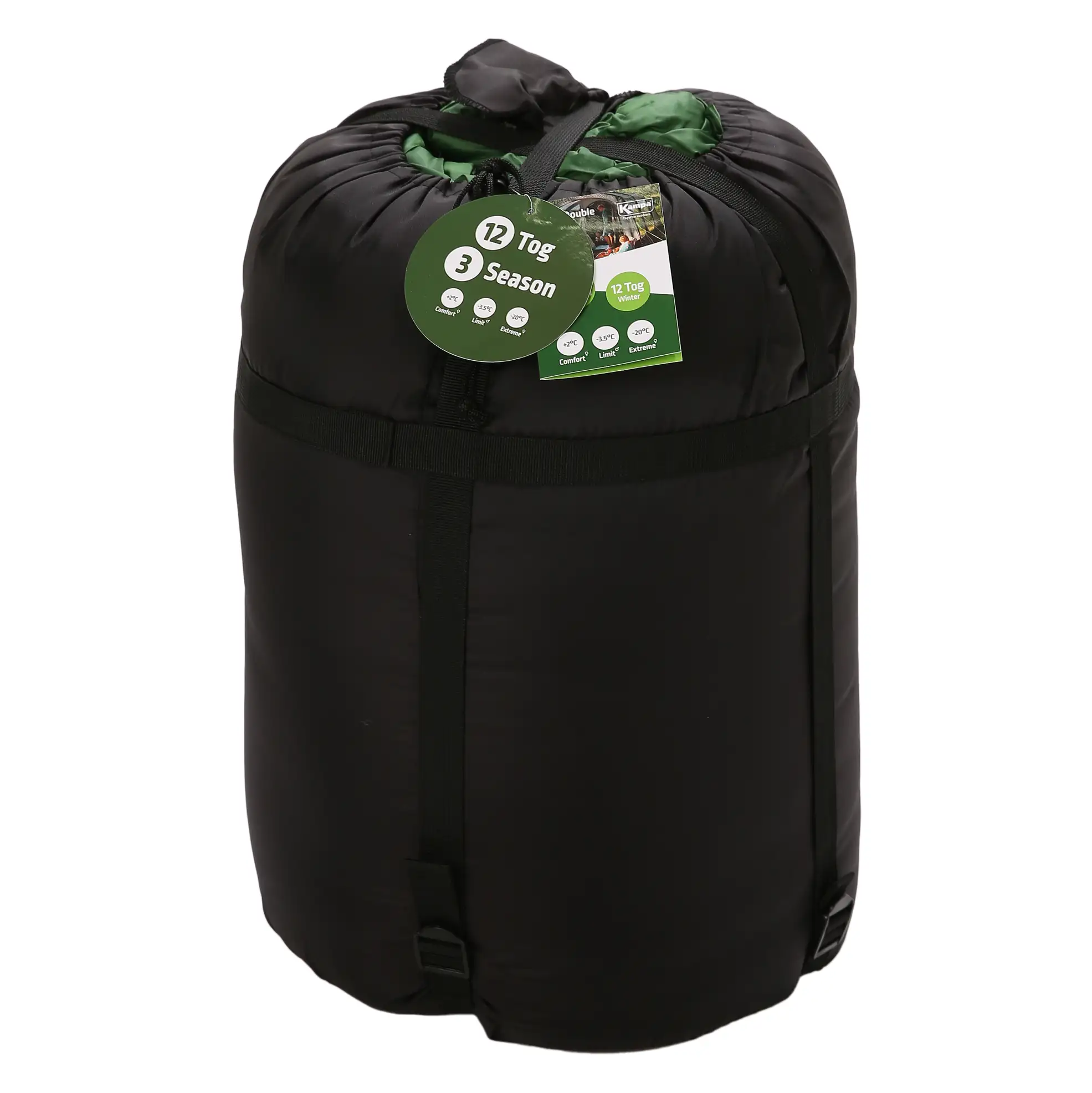 Dometic Kampa Vert 12-TOG Double Sleeping Bag (225 x 150 cm)