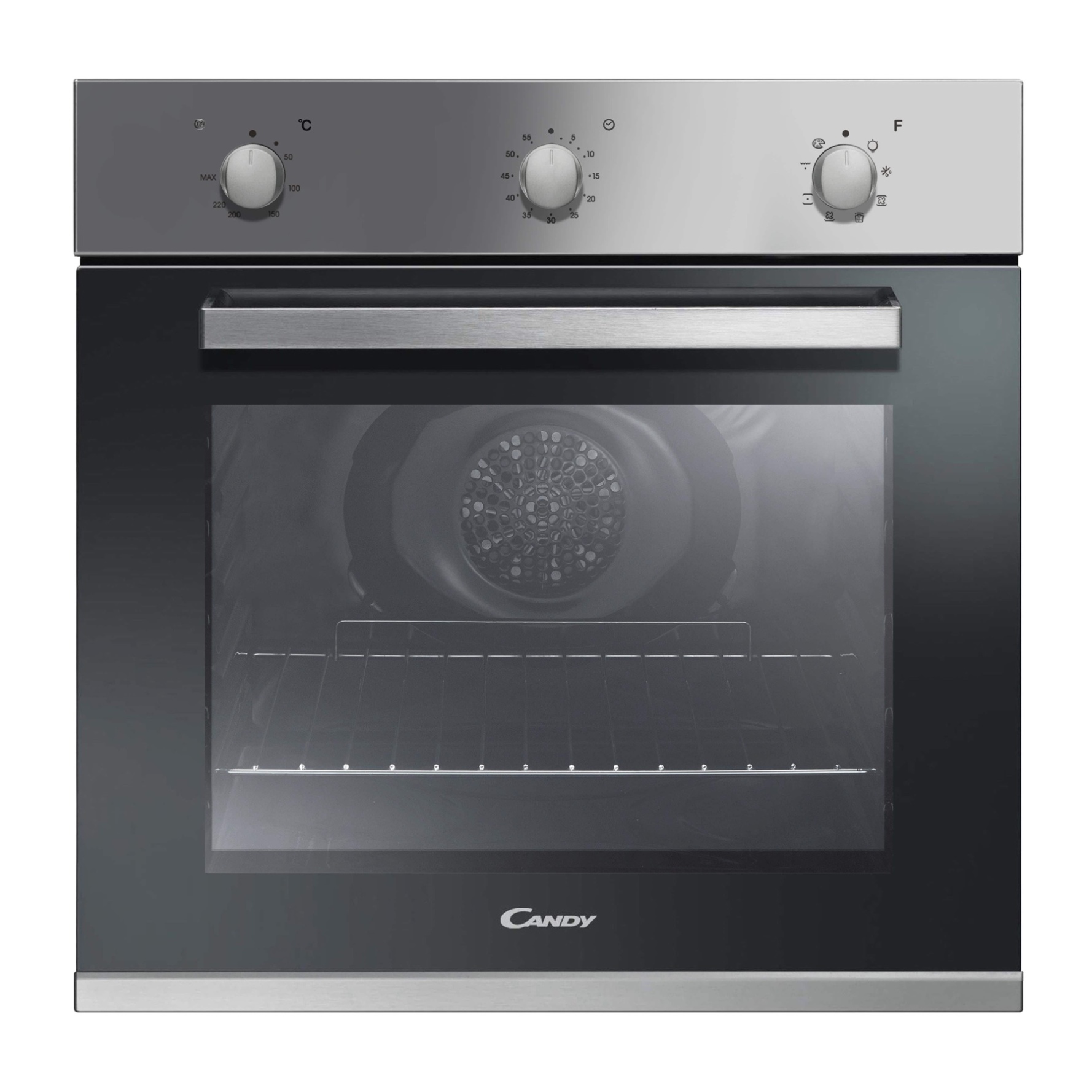 Candy FCP 502 X Built-In Electric Oven (65 L, 2100 W, Inox)