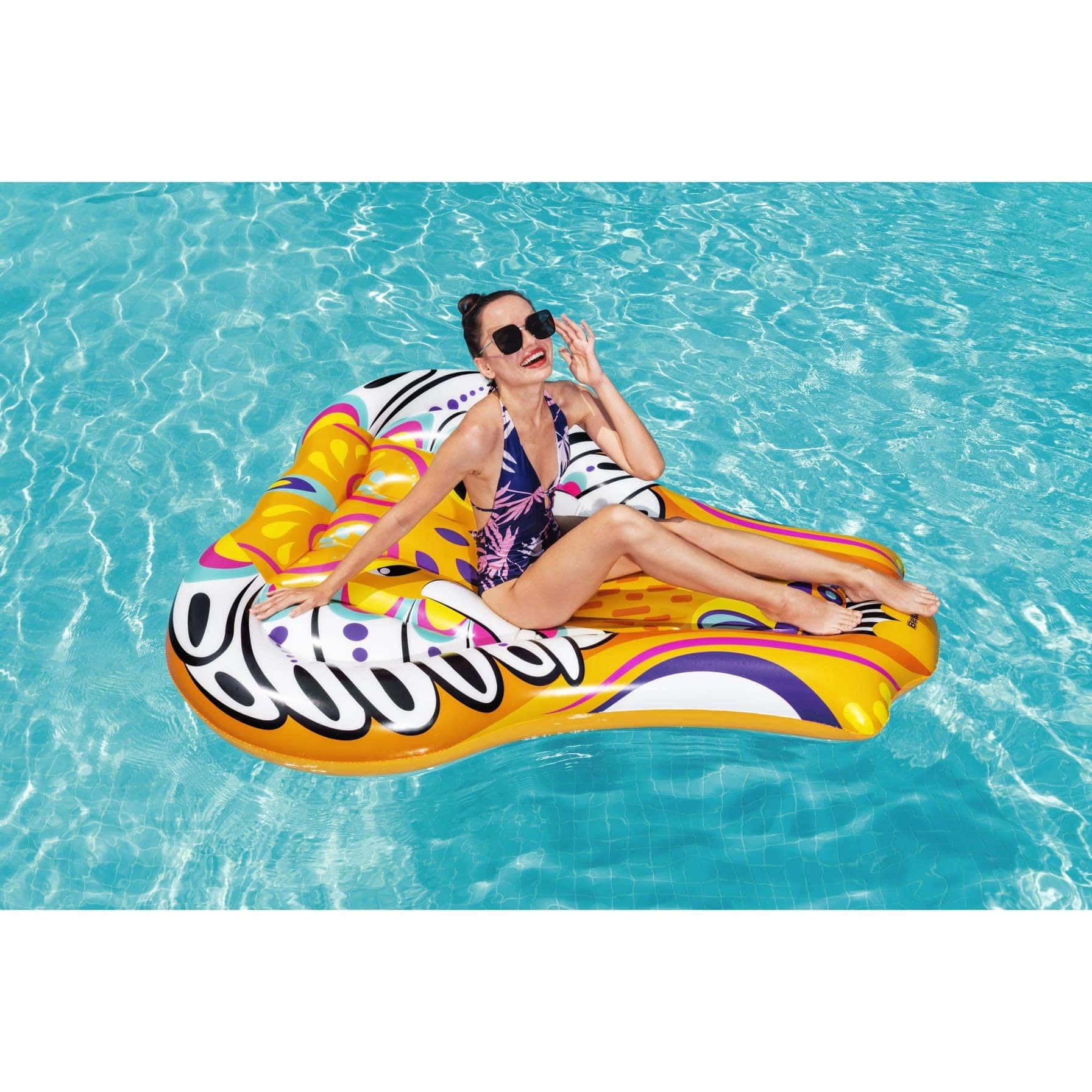 Bestway Vinyl Flirty Fiesta Elephant Island Float (1.83 x 1.53 m)