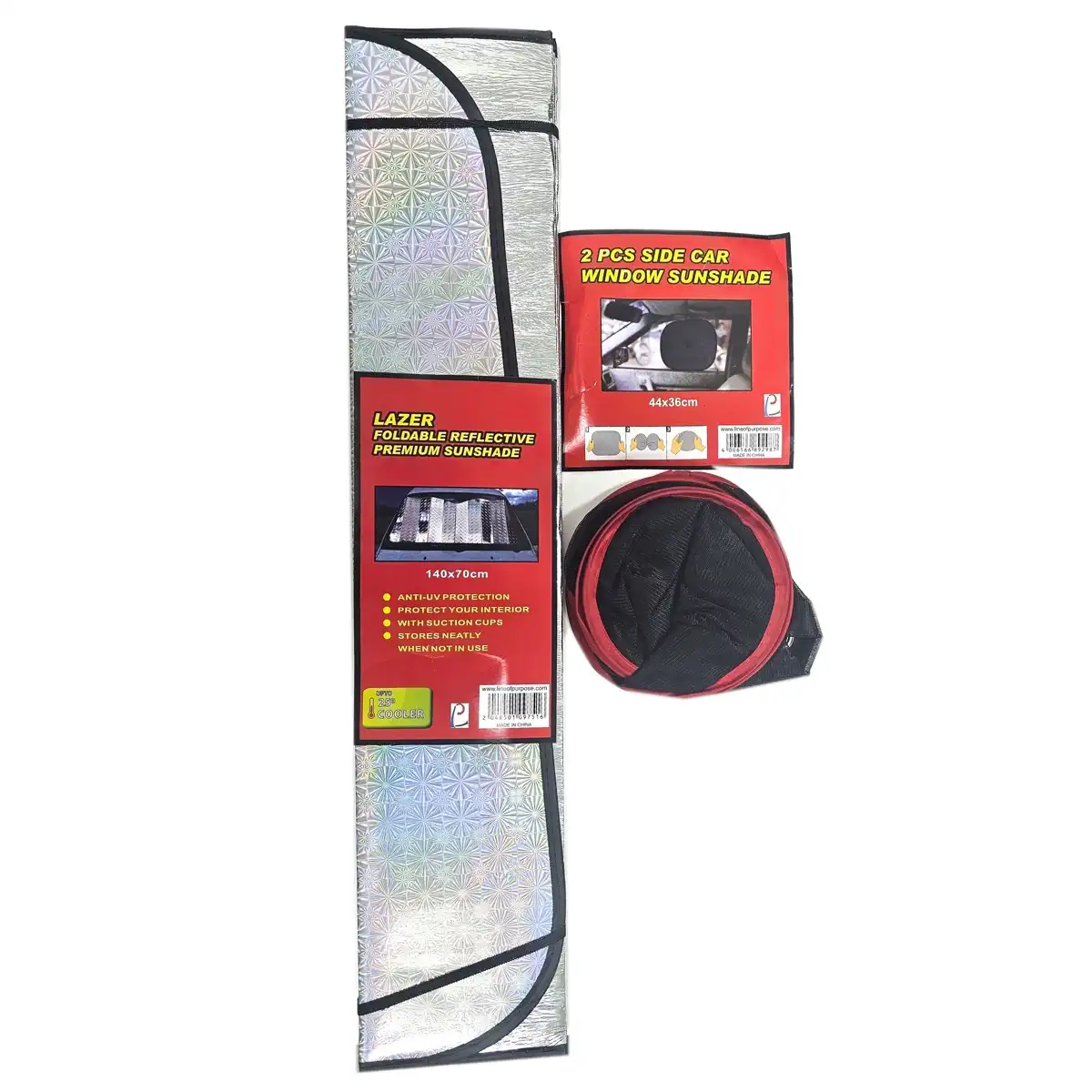 Kenco Lazer Large Sunshade Pack (3 Pc.)