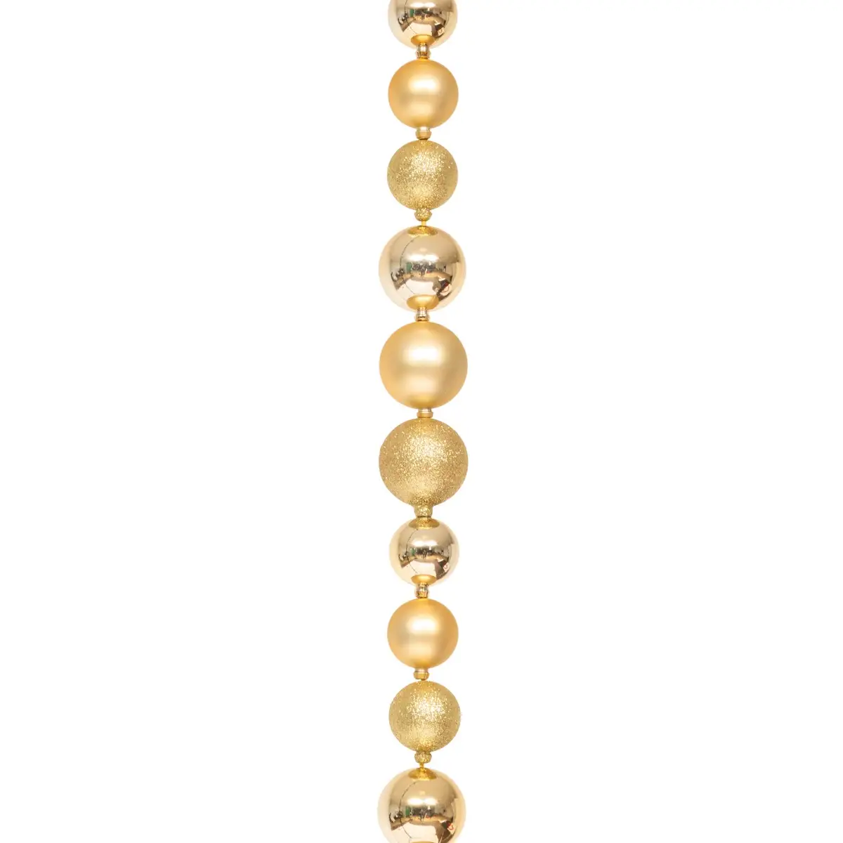 Christmas Garland Plastic Gold Ball (L 200 cm)
