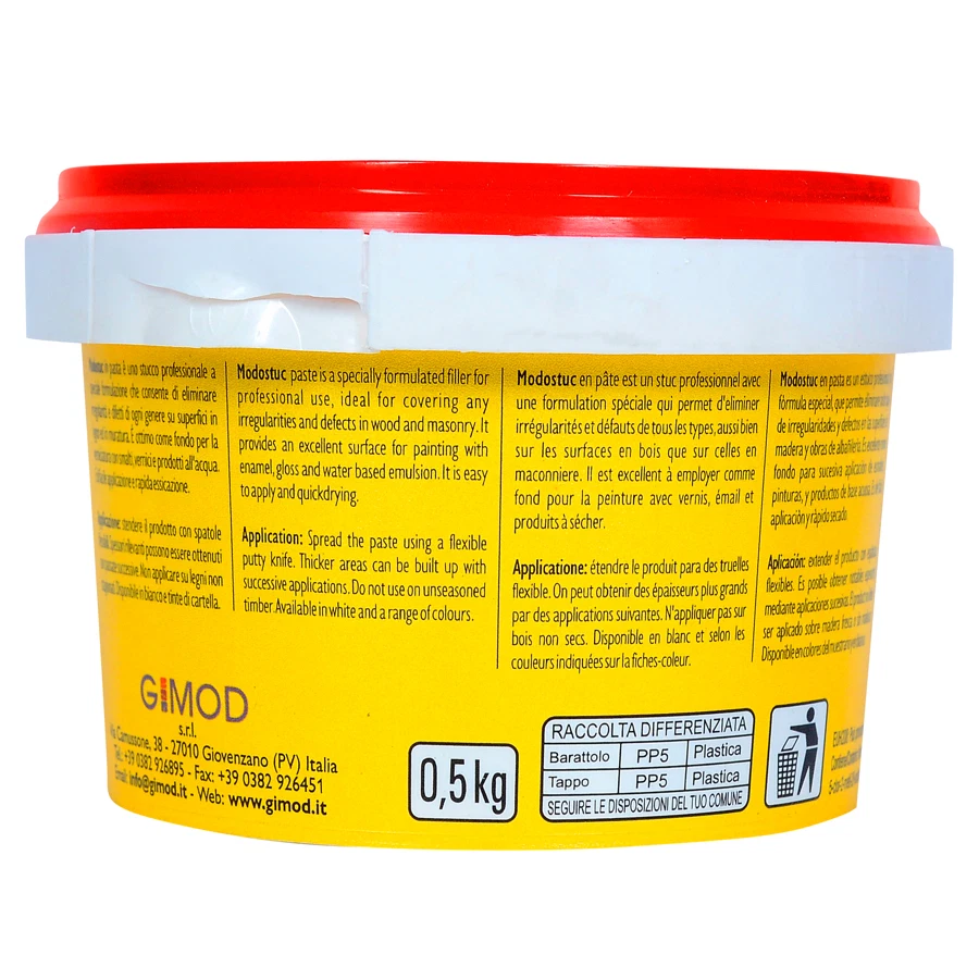 Modostuc Acrylic Wood Filler (White, 500 g)