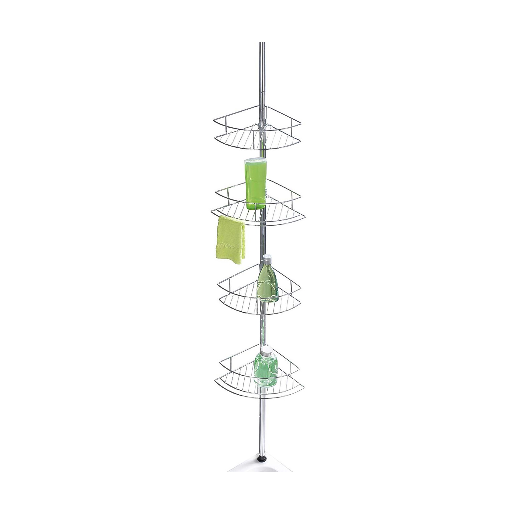 Wenko Dolcedo Telescopic Corner Shelf (63 cm)