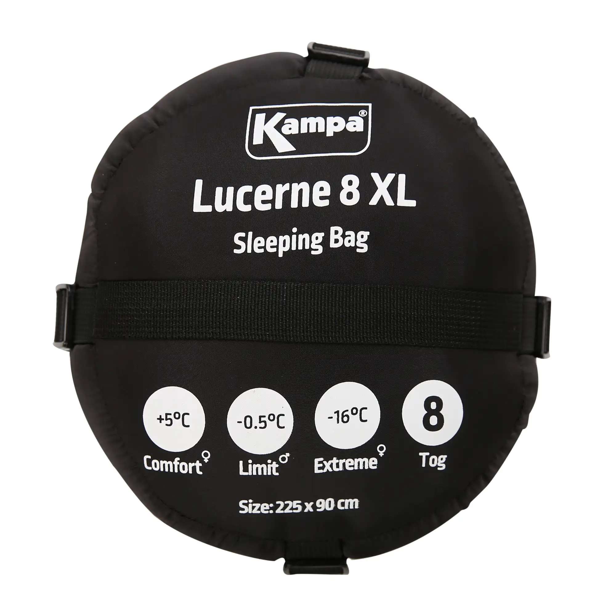 Dometic Kampa Lucerne 8-TOG XL Sleeping Bag (225 x 90 cm)