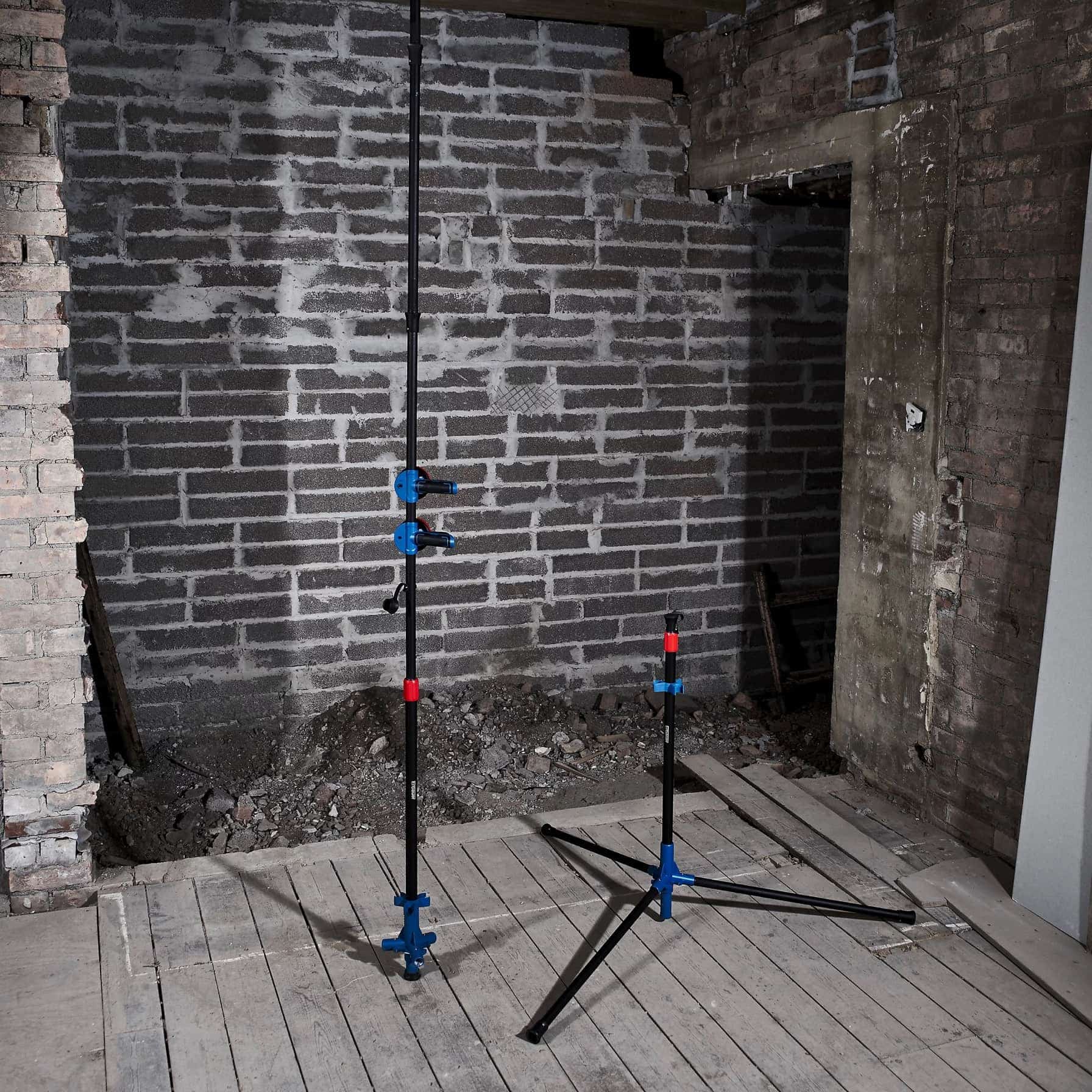 Erbauer LEWO ABS Aluminum Tripod W/2 Clips 