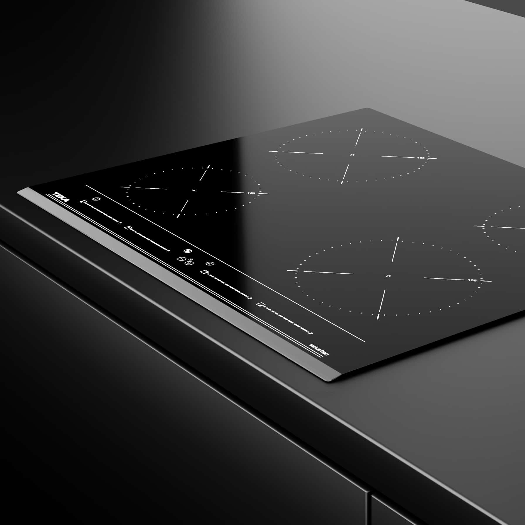 Teka Built-In 4-Zones Induction Hob, IZC 64010 BK MSS (58 x 60 x 51 cm)