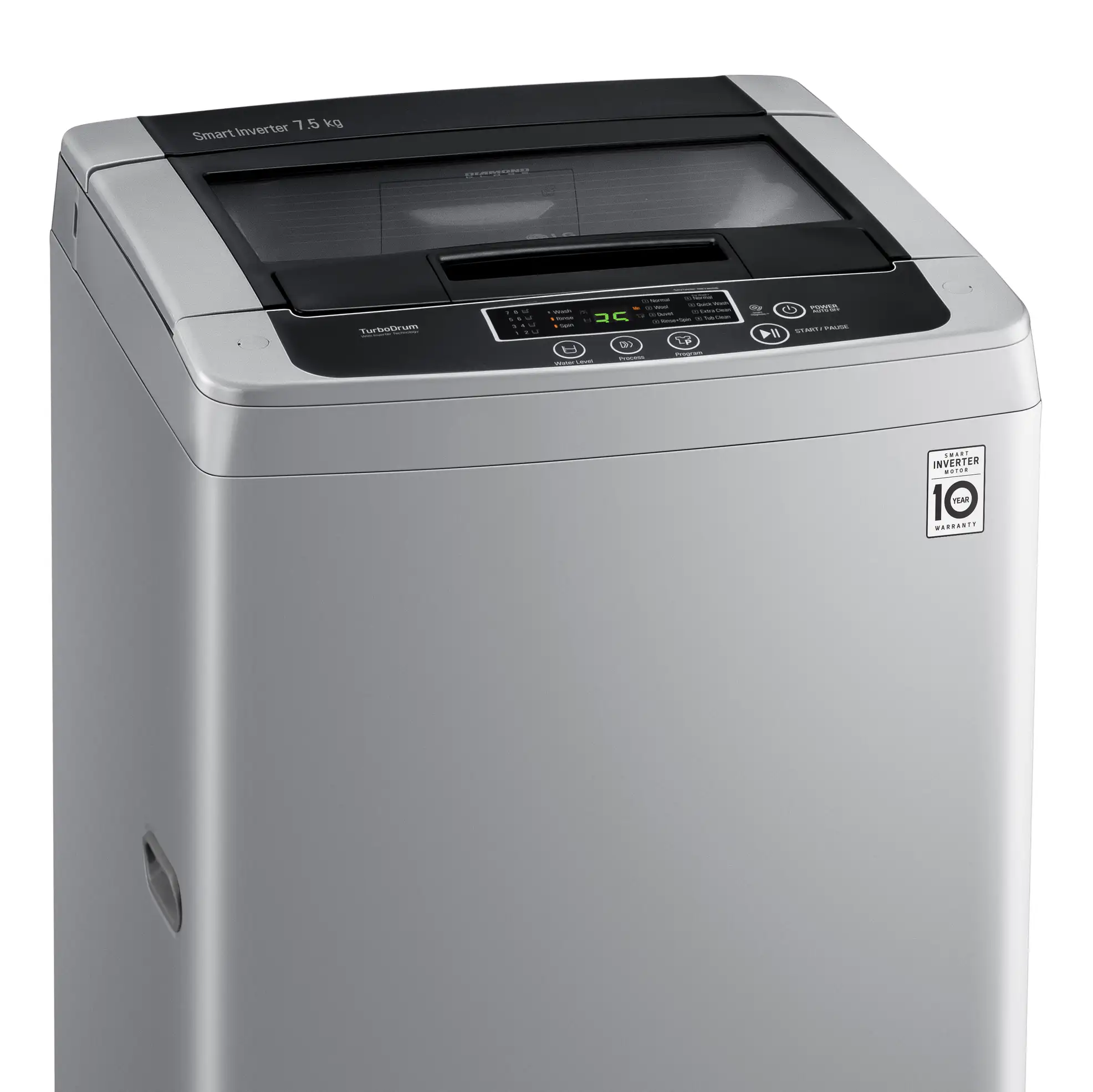 LG 7.5 Kg Freestanding Top Load Washing Machine, T9586NDKVH