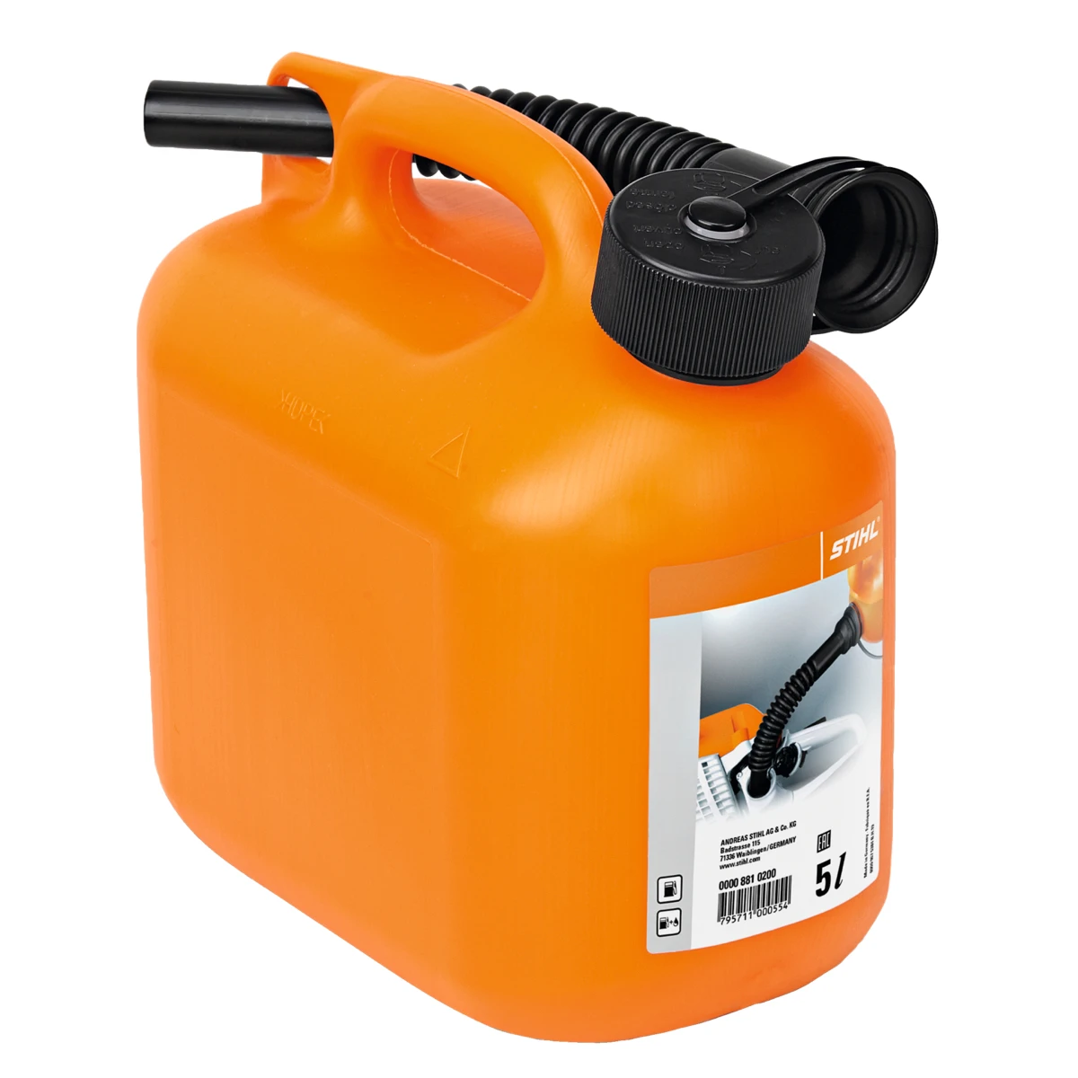 Stihl Fuel Can, GM0000 881 0200 (5 L, Orange)