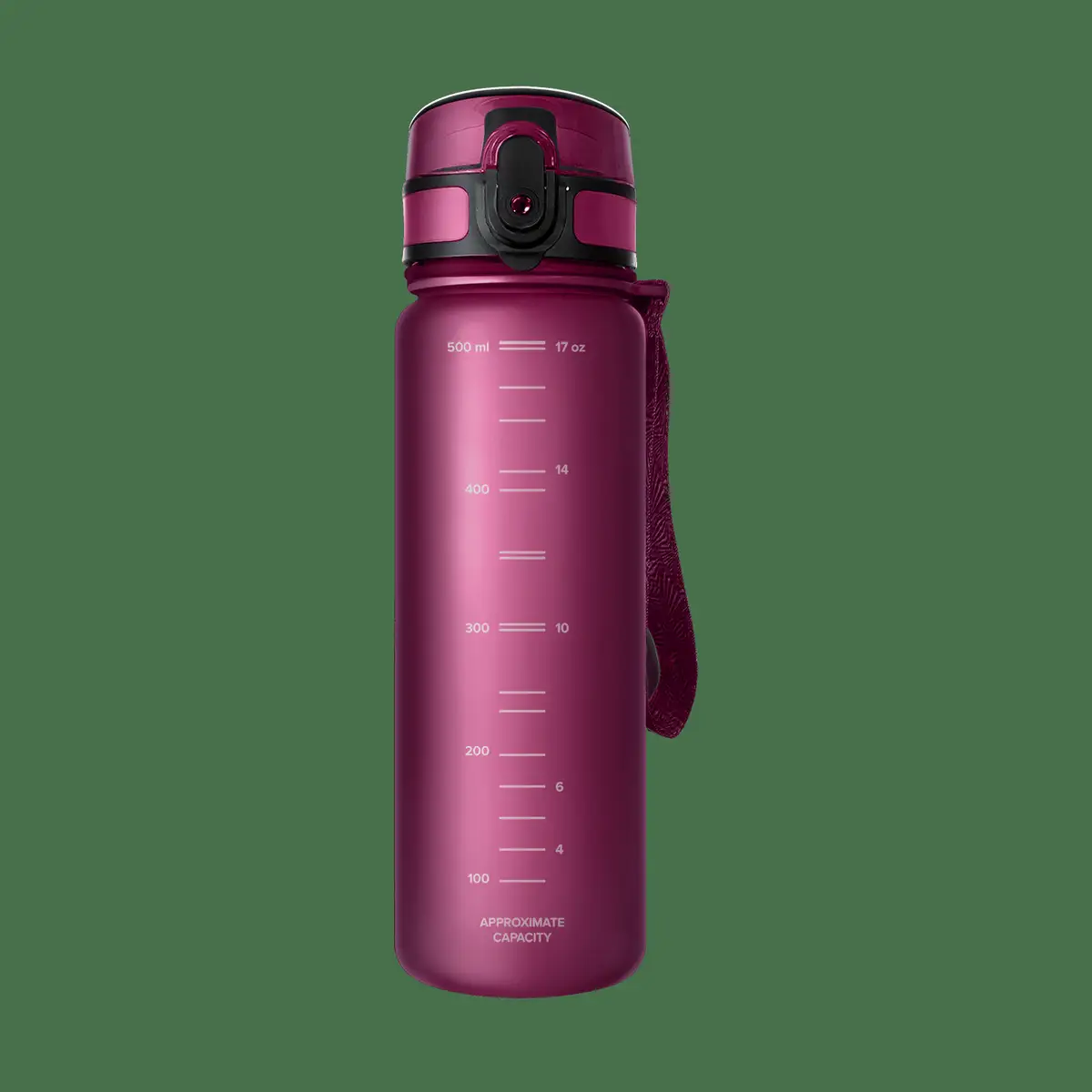 Aquaphor Water Filter Bottle City (0.5 L, Ruby)