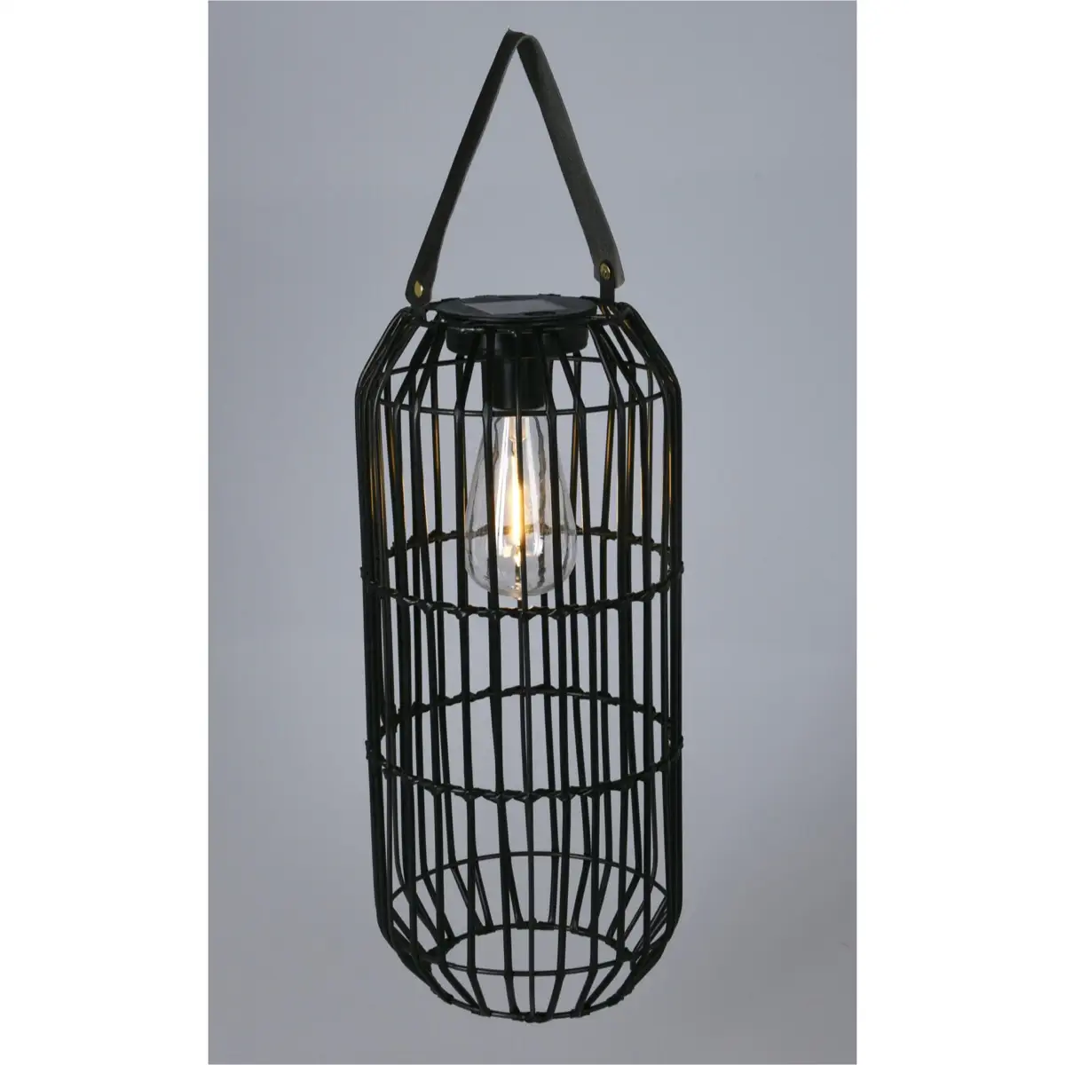 Solar Lamp Iron & Plastic (17 x 38 cm)