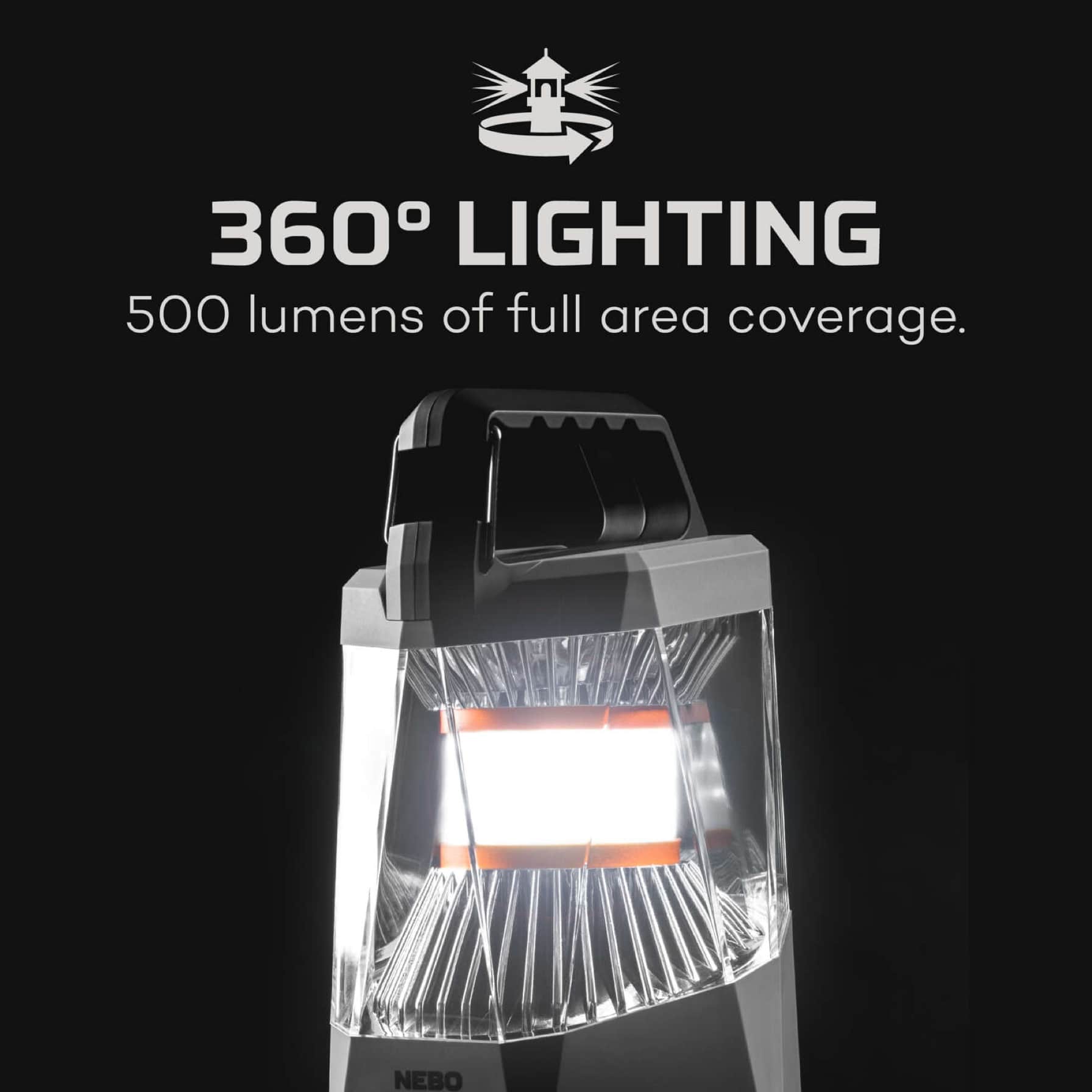 Nebo Galileo LED Lantern W/Power Bank (500 lm)