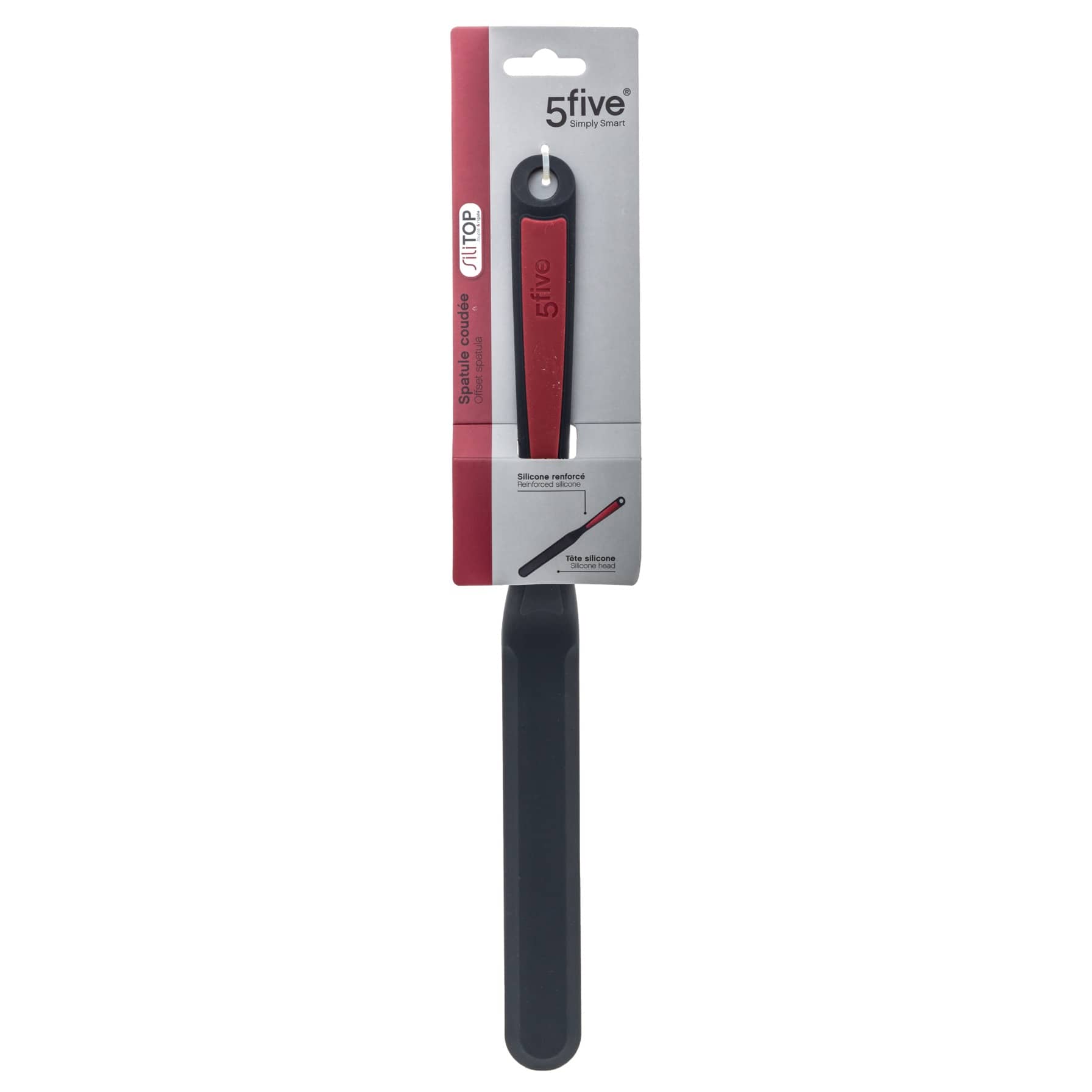 5Five Silitop Silicone Offset Spatula (3.1 x 3.5 x 36.5 cm)