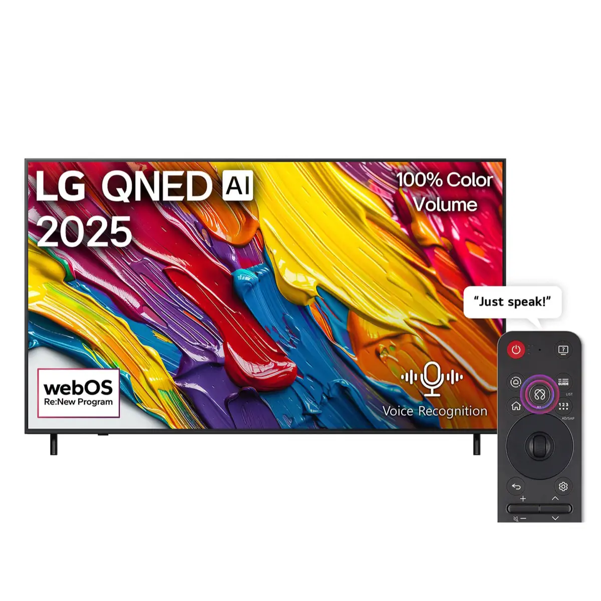 LG 75'' QNED AI QNED82 4K Smart TV W/AI Magic Remote, 75QNED82A6A