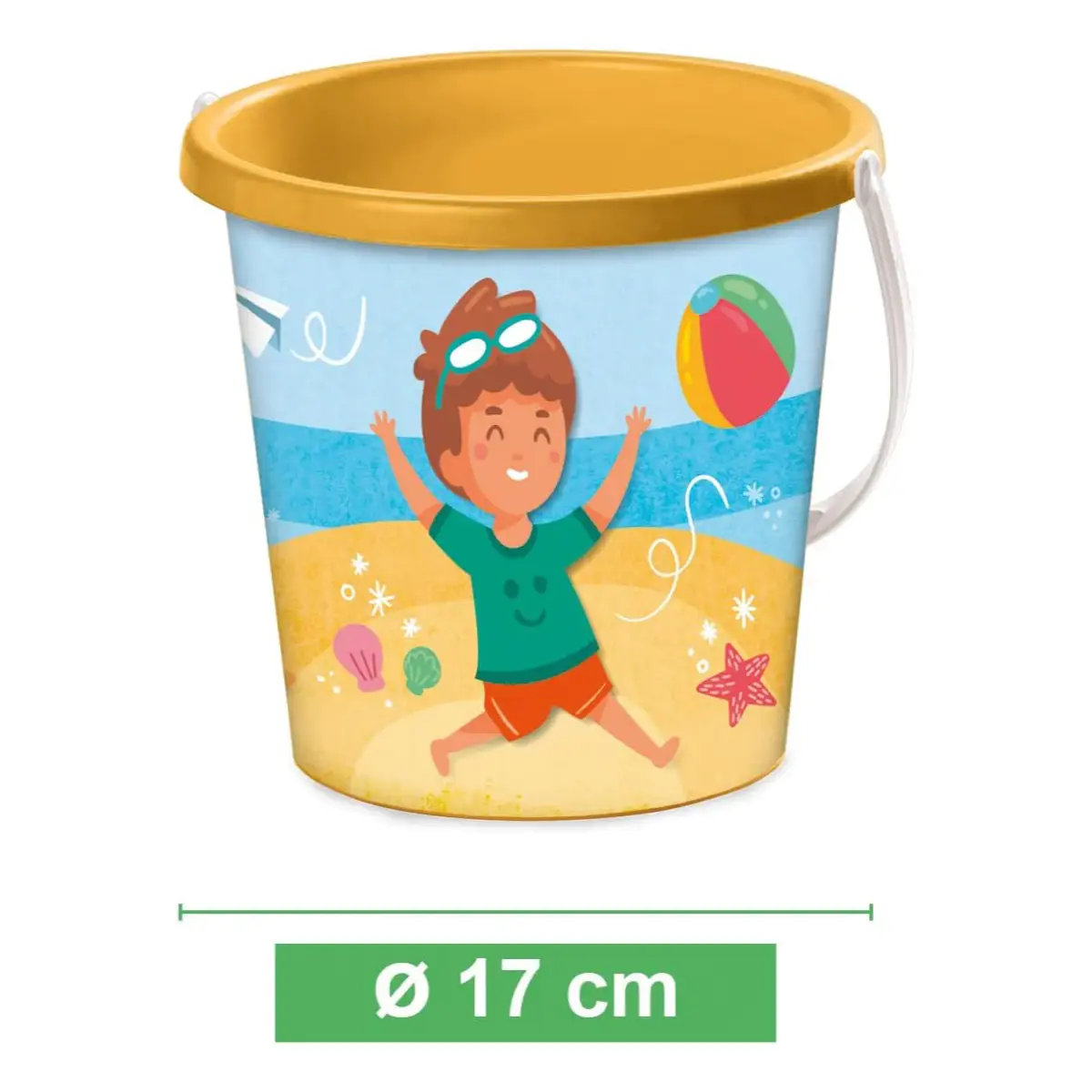 Bestway Mondo Bio Bucket Set (Multicolor, 17 cm)