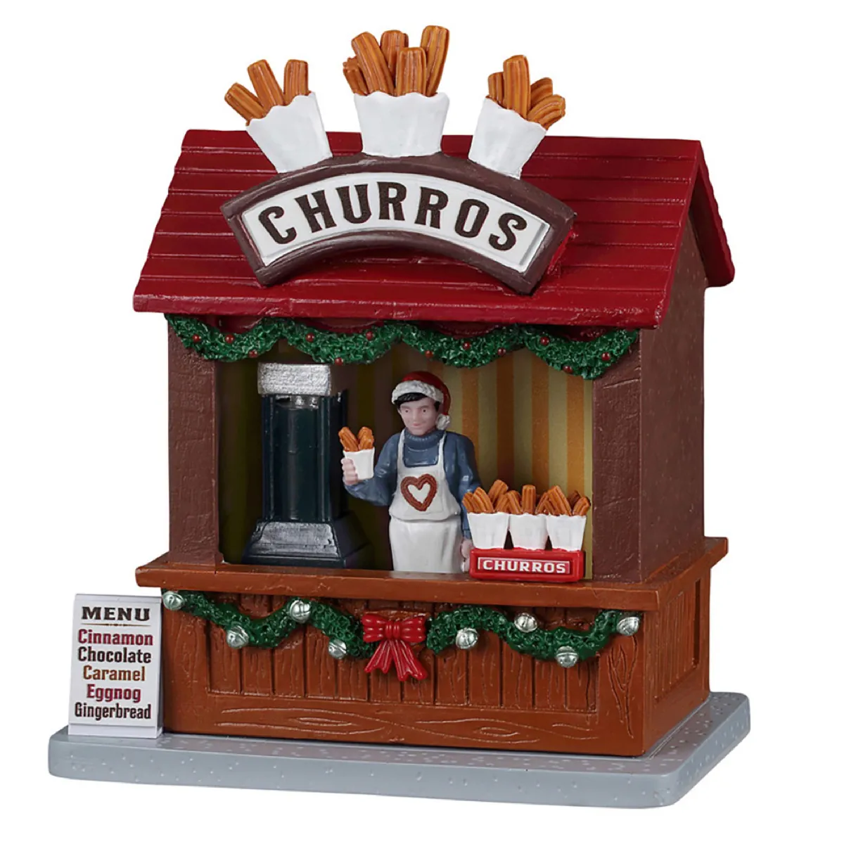Lemax Churros (Multicolor, L 11.3 x W 7.2 x H 13.2 cm)
