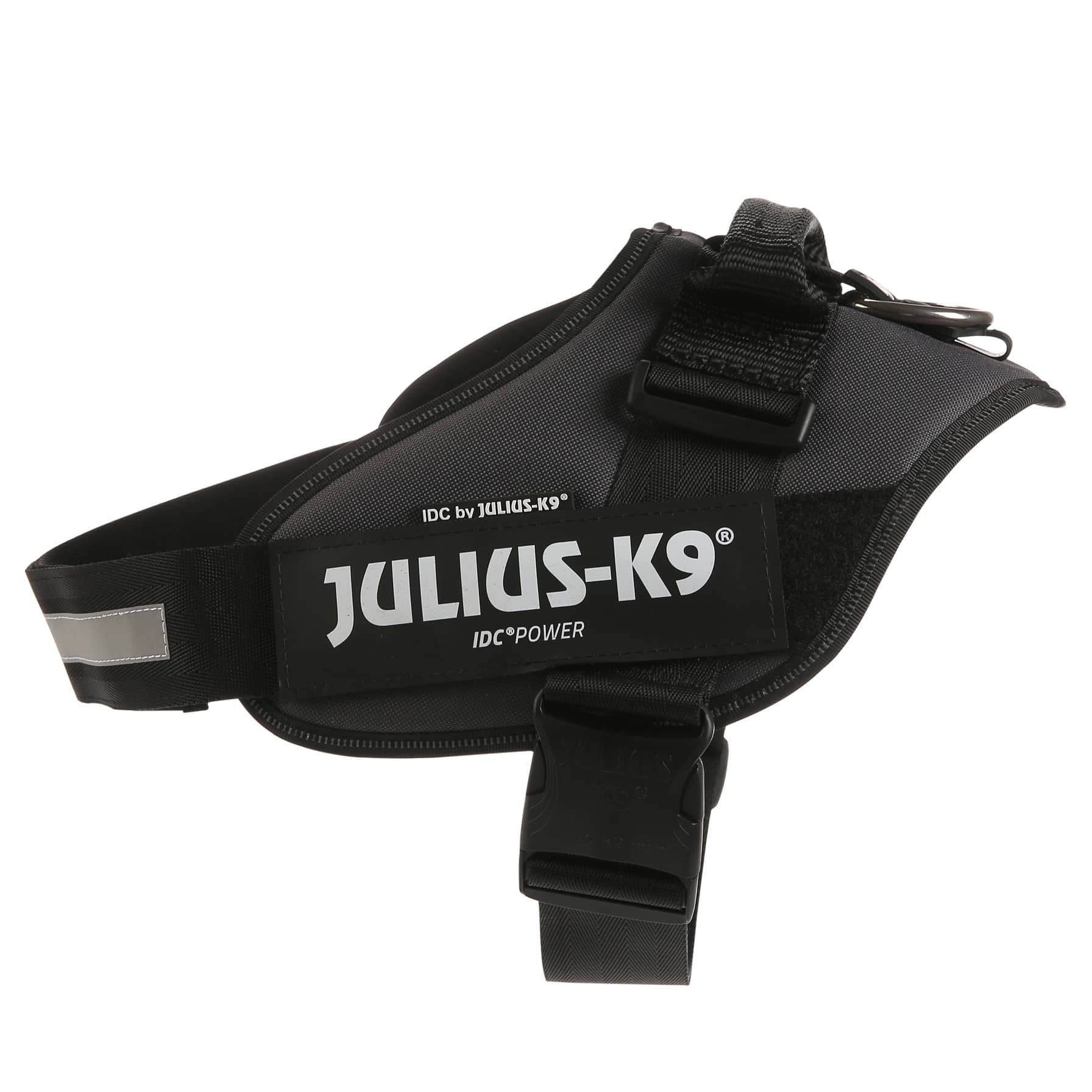 Julius K9 IDC Powerharness Dog Harness (Size 2, Gray)