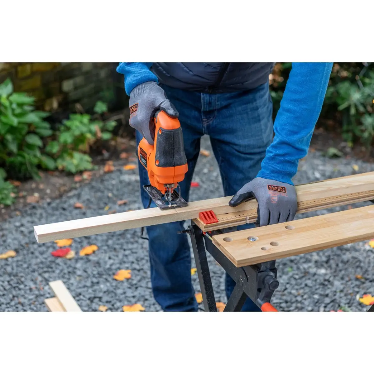 Black+Decker Cordless Single Speed Jigsaw (400 W)