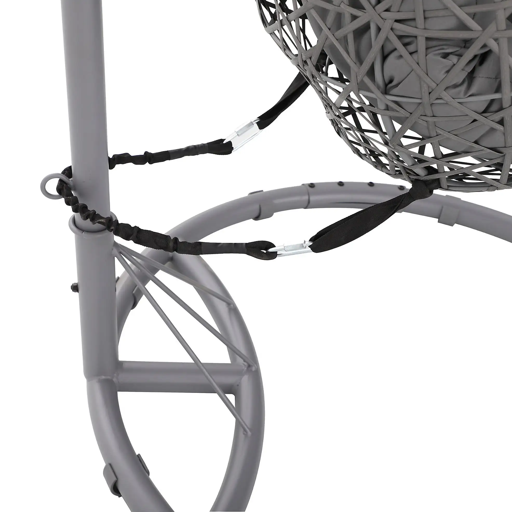 Nikouria Single-Seater Steel Hanging Egg Chair