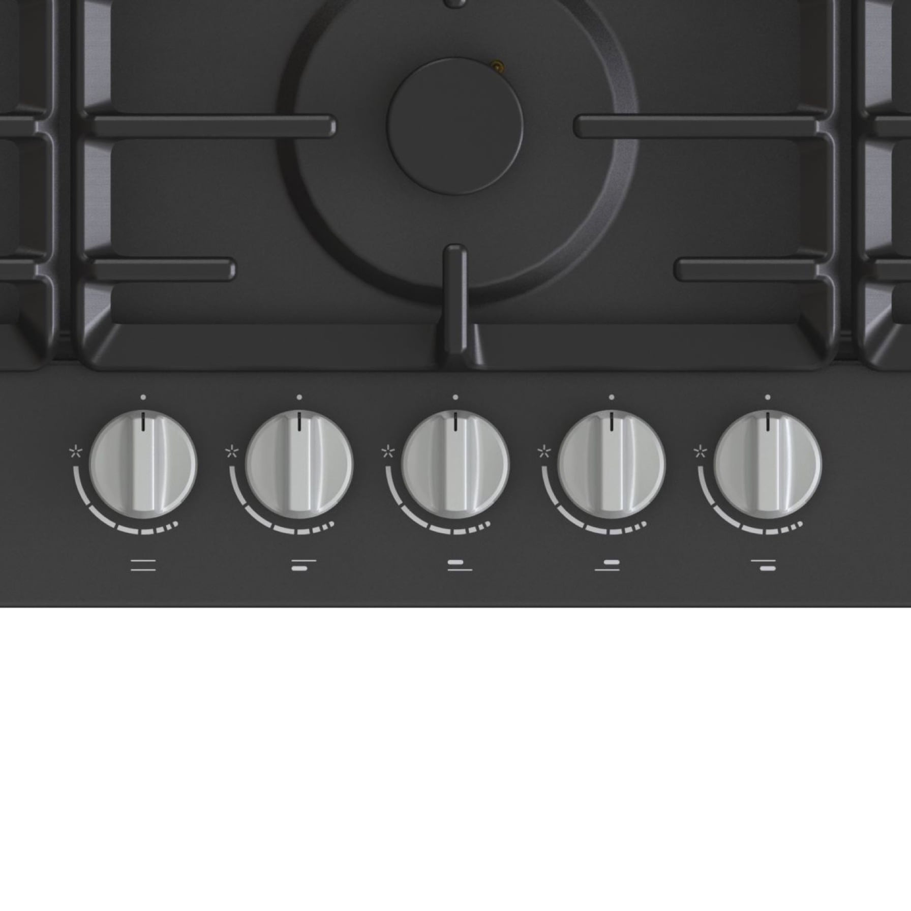 Gorenje Built-In 5-Burner Gas Hob, GW951MB (90 x 13.2 x 52 cm)