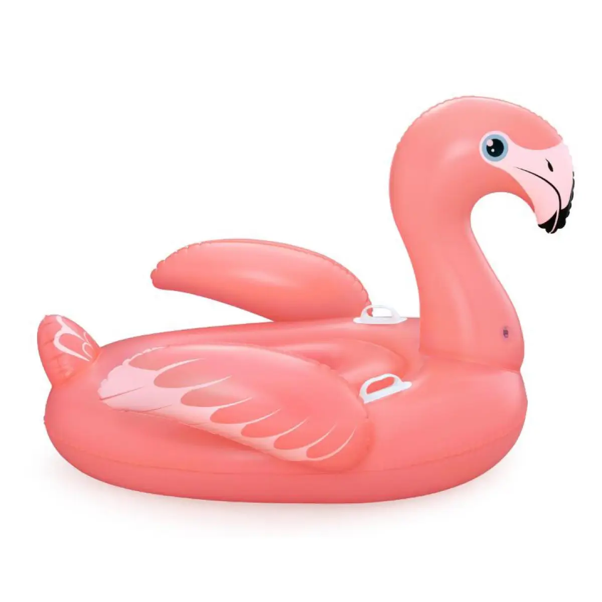 Bestway Inflatable Rider Fancy Flamingo (128 x 110 x 87 cm, Multicolor)