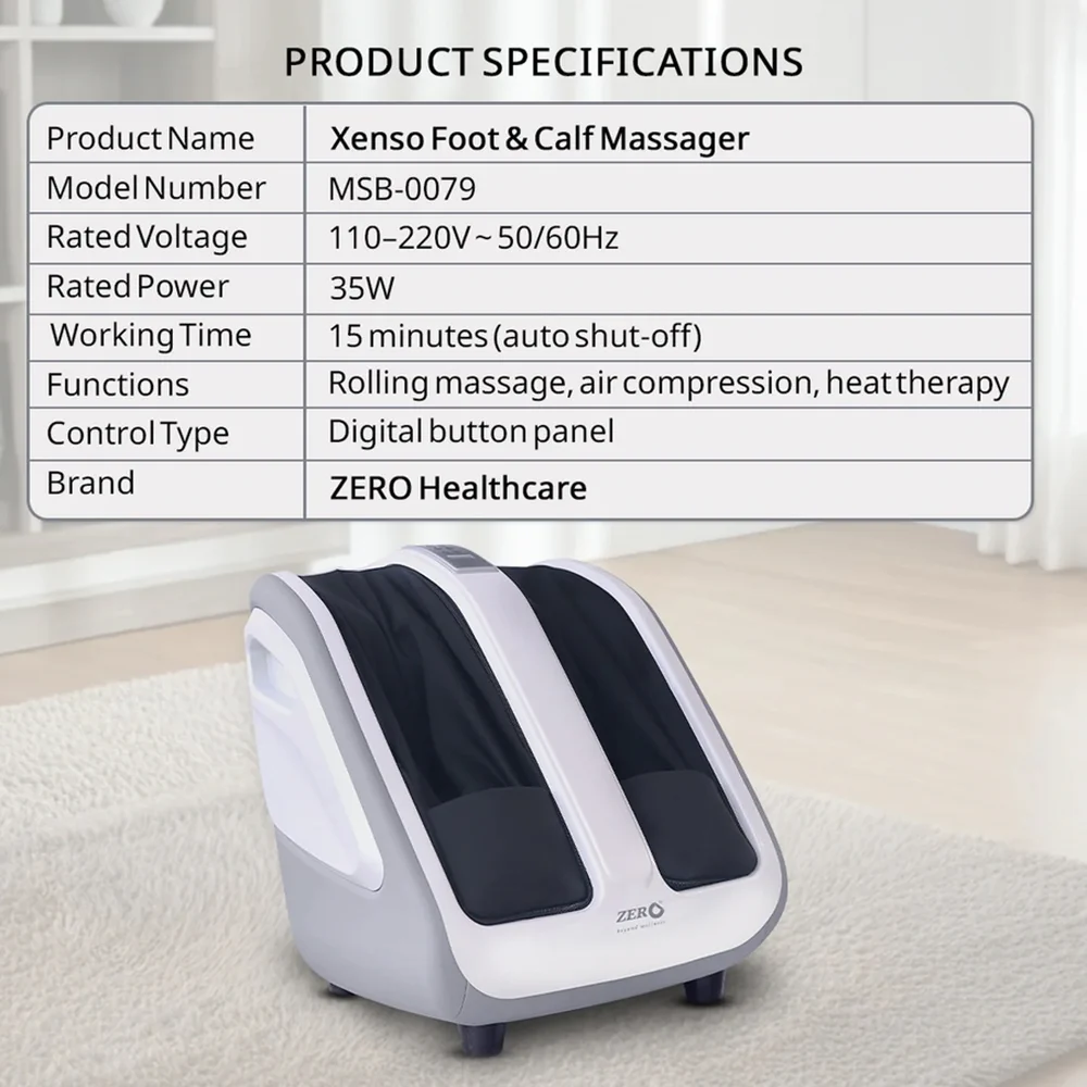 Zero Xenso Foot & Calf Massager